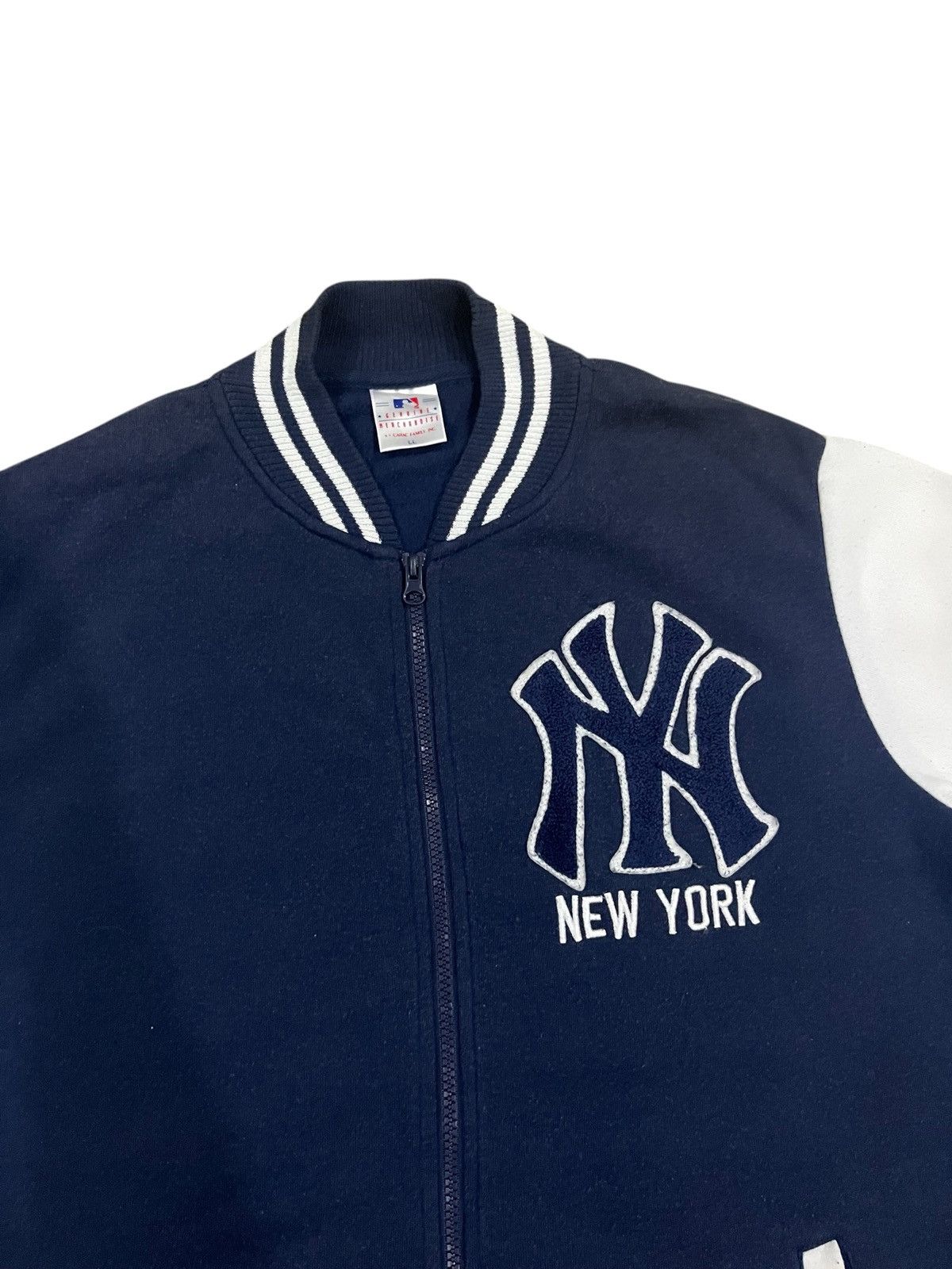 New York Yankees VINTAGE NEW YORK YANKEES MLB VARSITY JACKET Size US L / EU 52-54 / 3 - 4 Thumbnail
