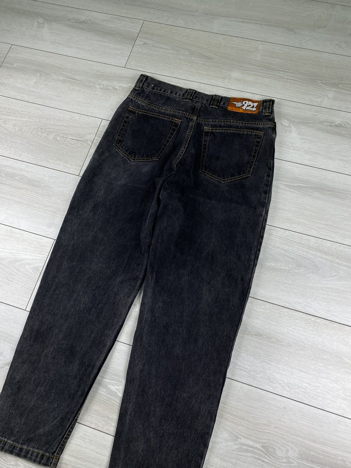 Polar Skate Co. Polar Skate Co '92 Denim Faded Black Gray Denim Jeans Skater Size US 30 / EU 46 - 8 Thumbnail