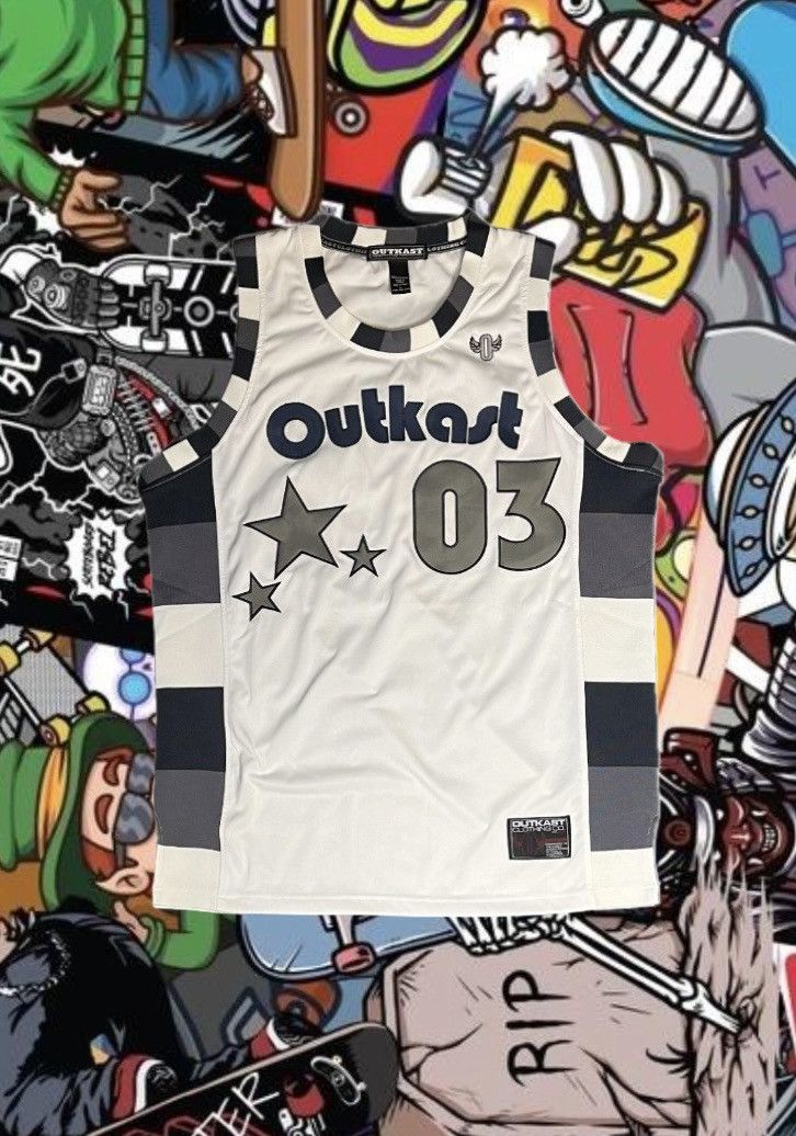 Outkast Vintage 2003 Outkast Basketball Jersey – André 3000 Size US L / EU 52-54 / 3 - 1 Thumbnail