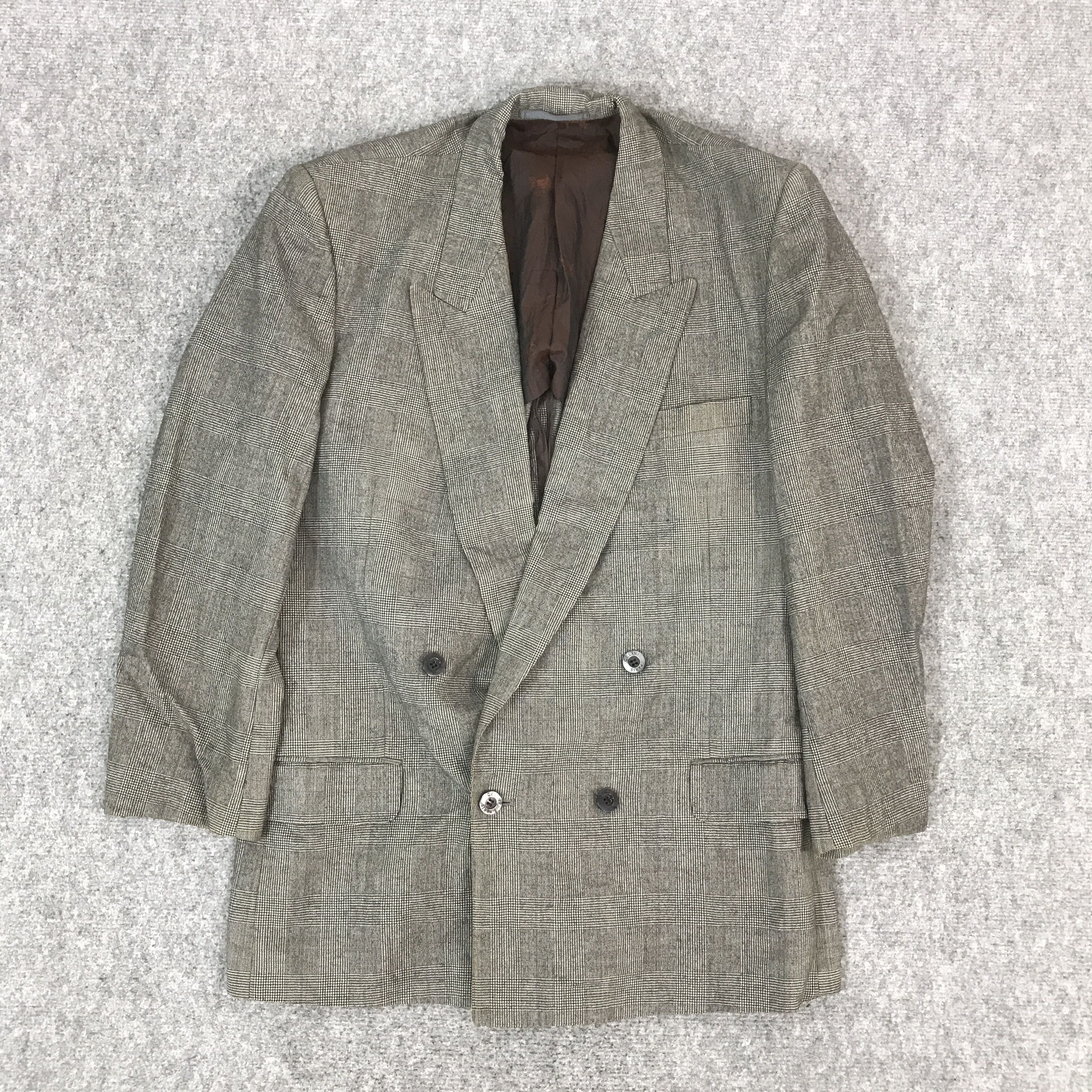 Celine CELINE FLANNEL BLAZER CLASSIC DESIGN COAT JACKET Size US L / EU 52-54 / 3 - 1 Thumbnail