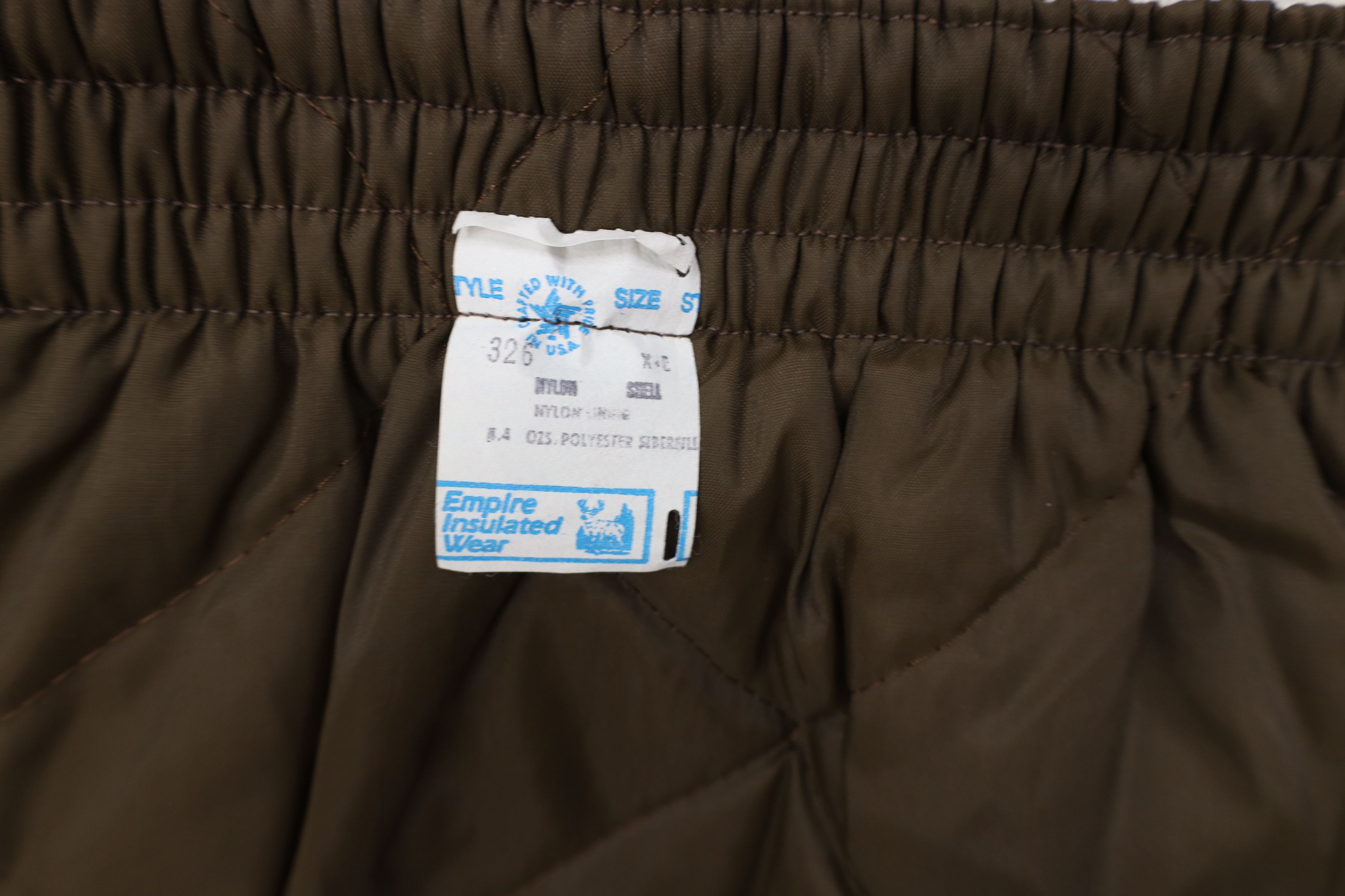 Vintage Vintage 70s Streetwear Insulated Joggers Pants Brown USA Size US 38 / EU 54 - 7 Thumbnail