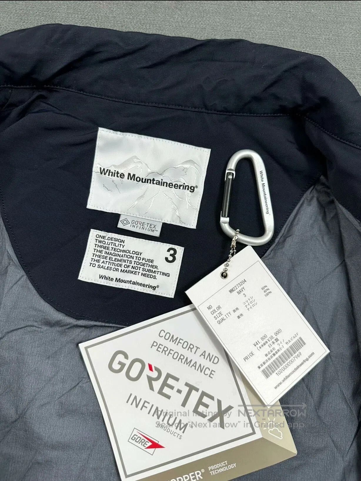 White Mountaineering white mountaineering gore-tex coach jacket. Size US M / EU 48-50 / 2 - 6 Thumbnail