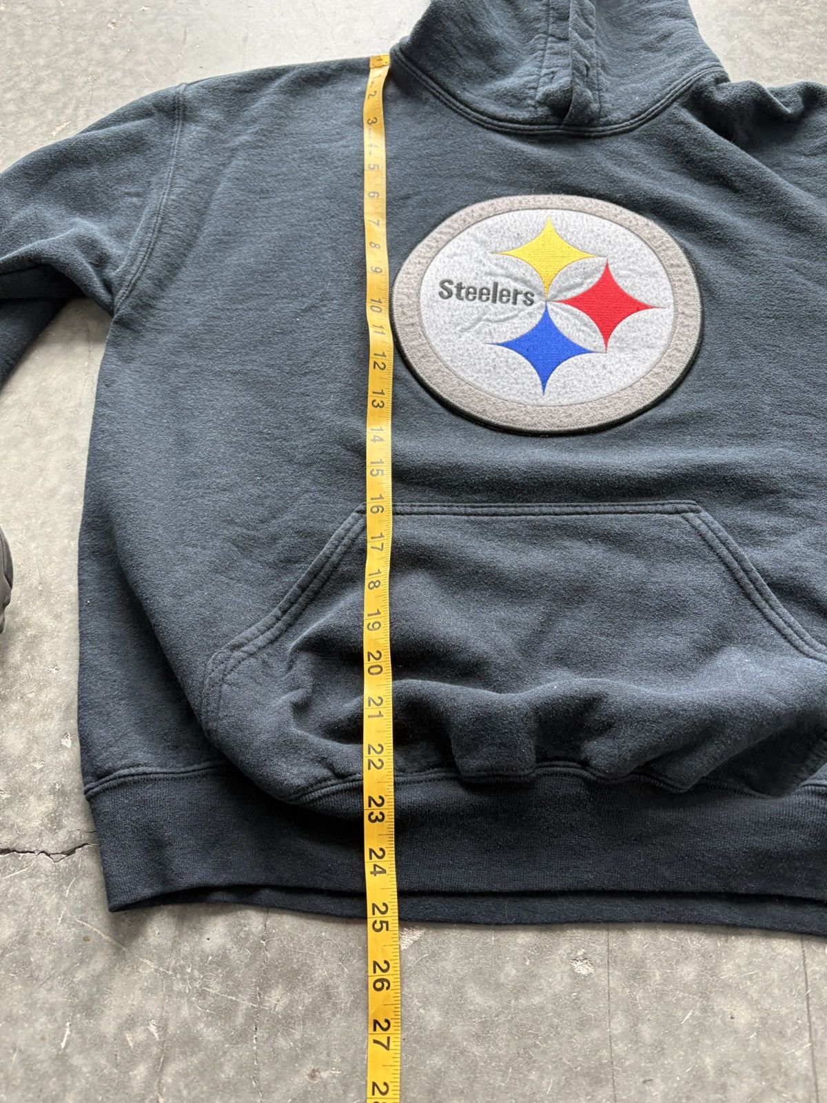 NFL Vintage Y2K Pittsburgh Steelers Hoodie Boxy Fit Size US M / EU 48-50 / 2 - 6 Thumbnail