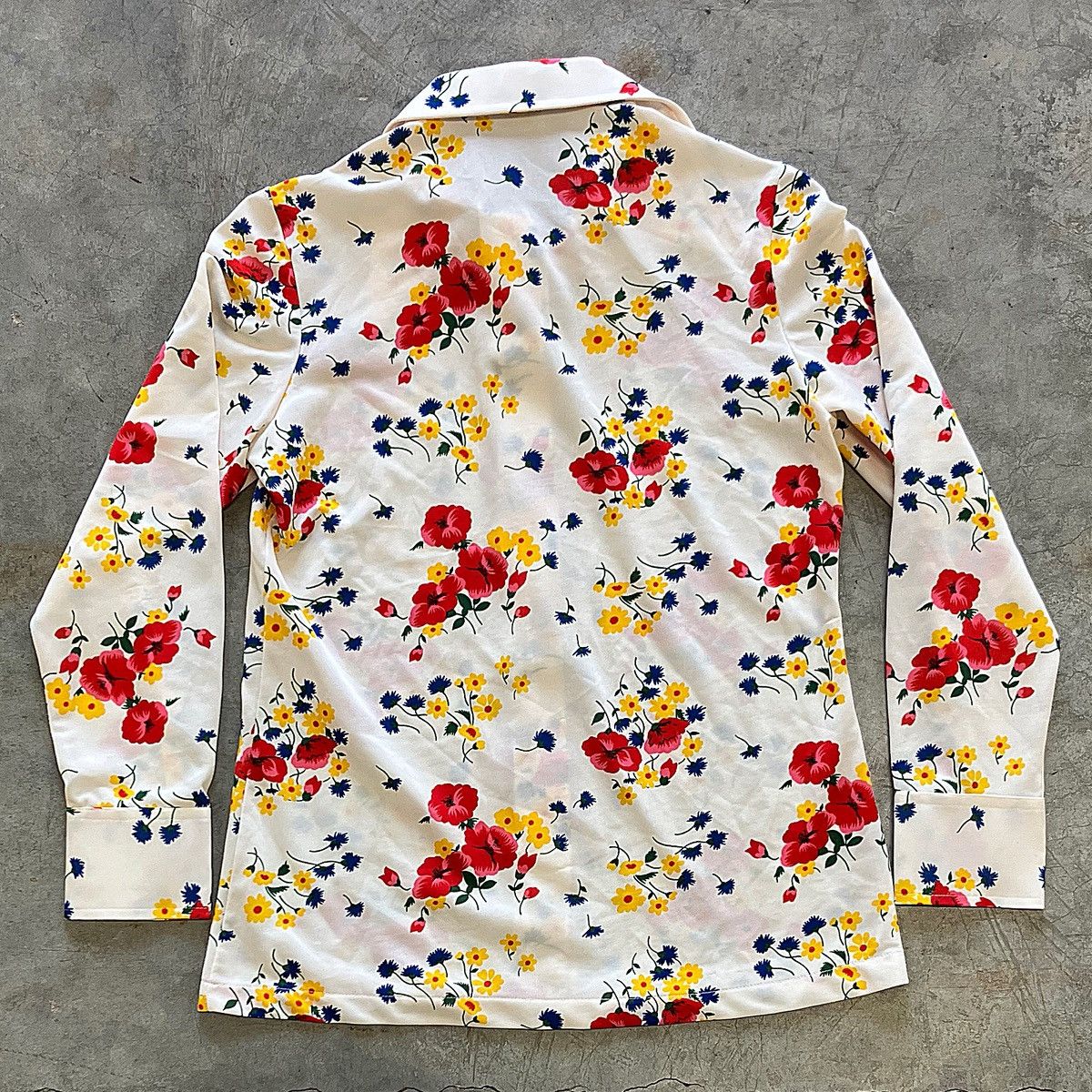 Vintage Vintage Flower Shirt Size US M / EU 48-50 / 2 - 2 Thumbnail
