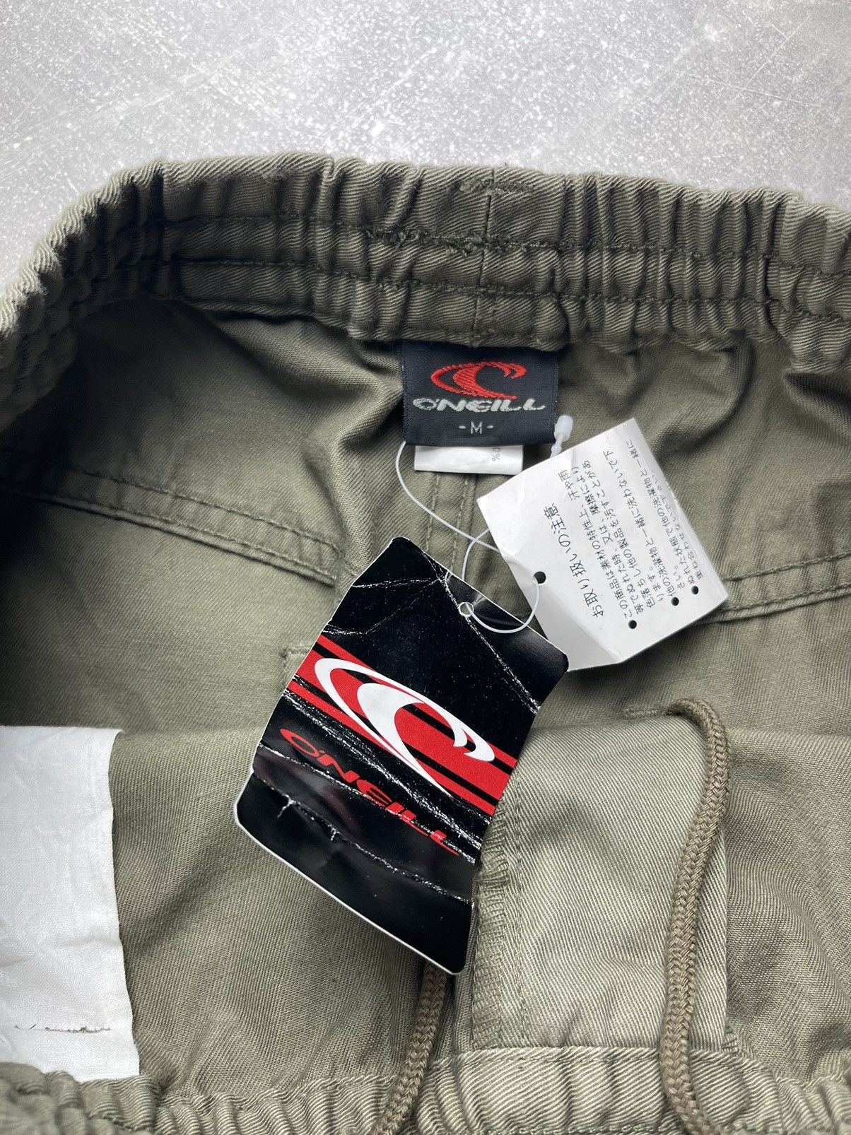 O'Neill Oneill Vintage 90s DeadStock Cargo Carpenter Khaki Pants Size US 31 - 10 Thumbnail