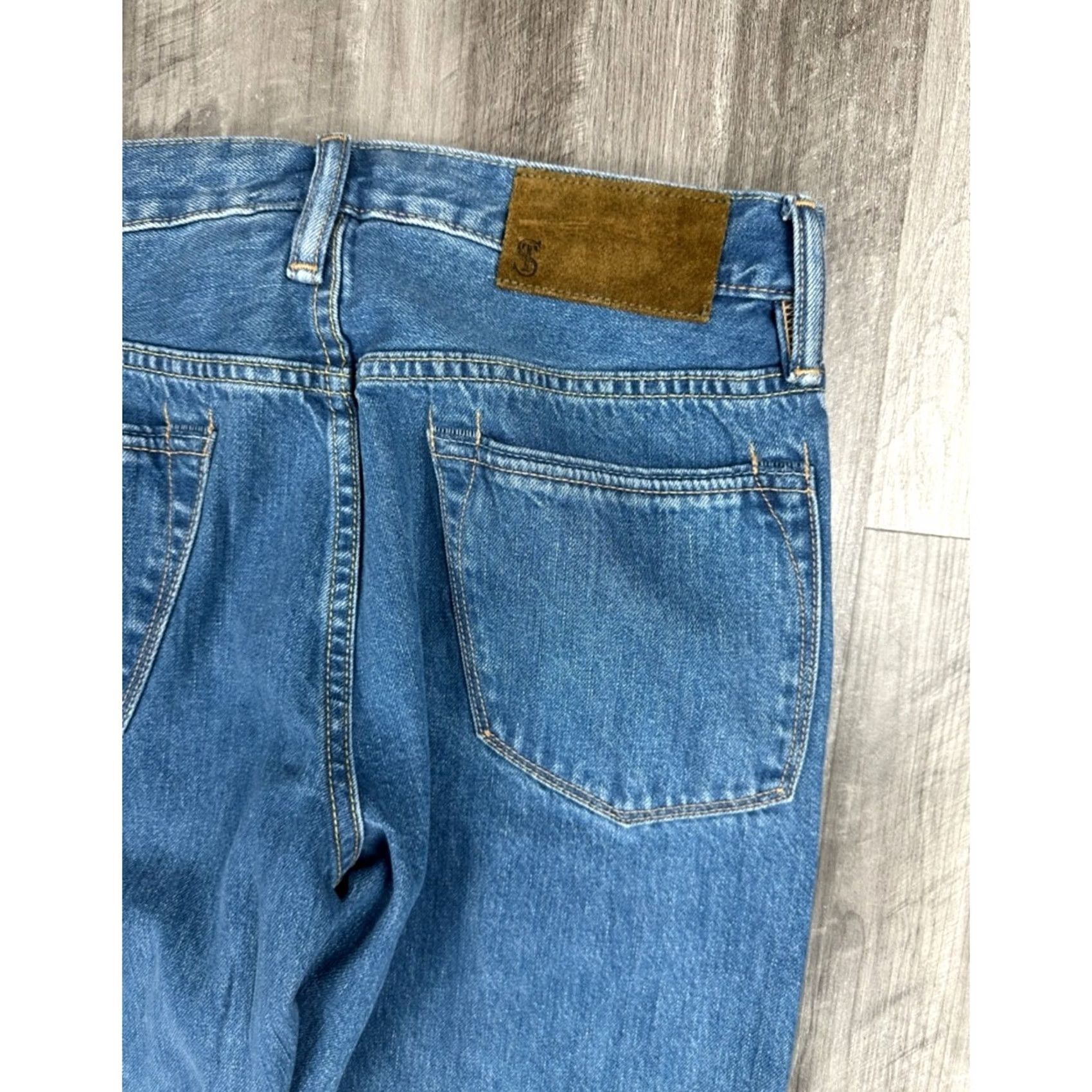 Todd Snyder Todd Snyder Slim Fit Selvedge Denim Jeans Men 28 Regular Blue 32in Inch 28x32 NWOT Selvedge Straight Slim Fit Denim Jeans Mens Size US 28 / EU 44 - 4 Thumbnail
