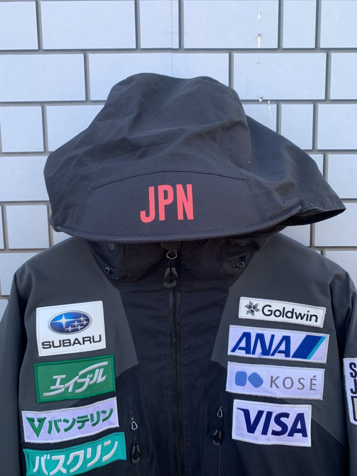 Goldwin Japanese Brand Goldwin Japan Subaru Snow Hoodie Jacket Size US XL / EU 56 / 4 - 14 Thumbnail