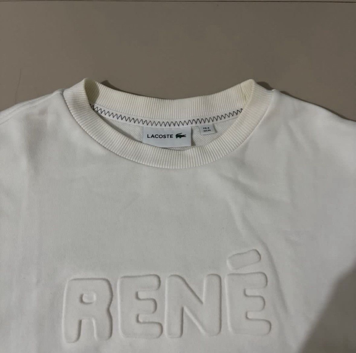 Lacoste Lacoste René Did It First Sweatshirt Size US L / EU 52-54 / 3 - 3 Thumbnail
