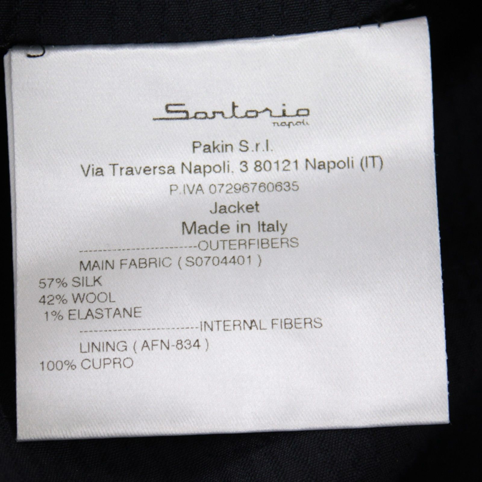 SARTORIO Sartorio Suit Size US 40 Regular in Blue Size 40R - 9 Thumbnail