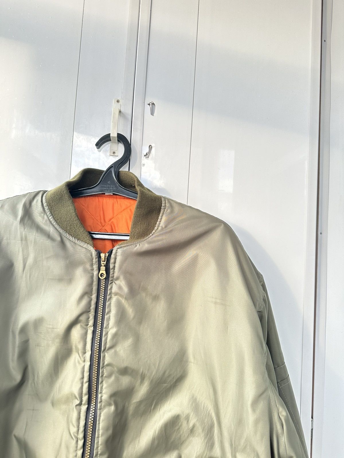 Other Vintage MA-1 Style Overzise Bomber Flyers Jacket Size US XL / EU 56 / 4 - 4 Thumbnail
