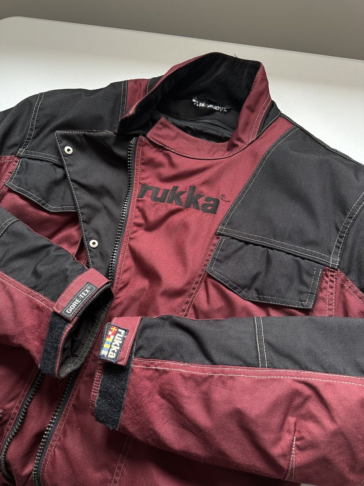 Goretex Vintage Rukka Gore-tex Motorcycling Jacket Size US L / EU 52-54 / 3 - 21 Thumbnail