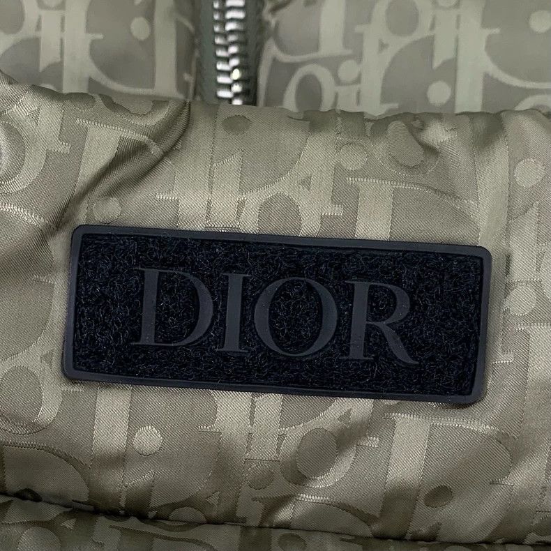 Dior Dior Green logo old flower full print zipper down jacket ve Size US S / EU 44-46 / 1 - 5 Thumbnail