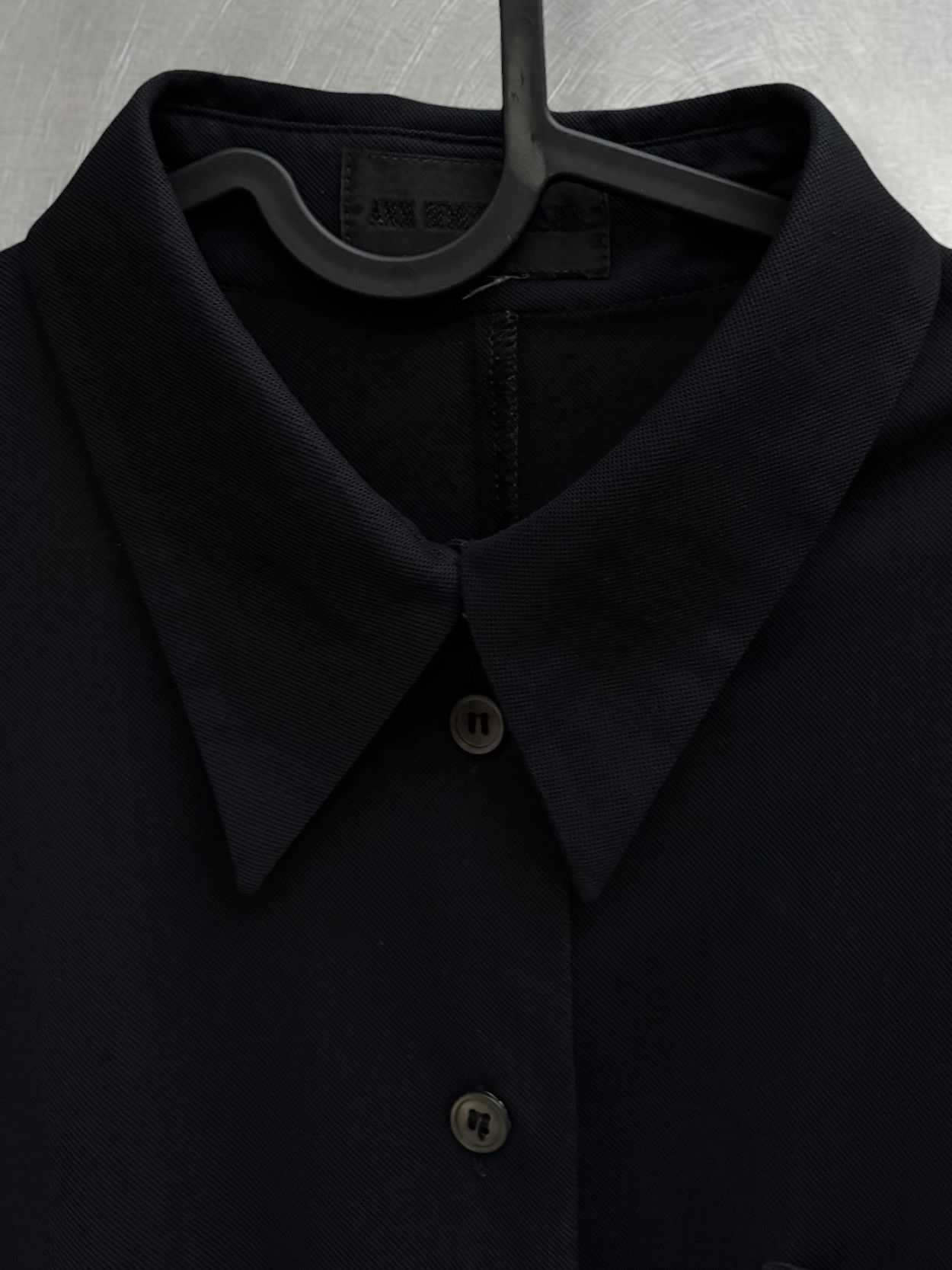 Ann Demeulemeester Ann Demeulemeester Asymmetrical Deconstructed Shirt Black Size M / US 6-8 / IT 42-44 - 9 Thumbnail