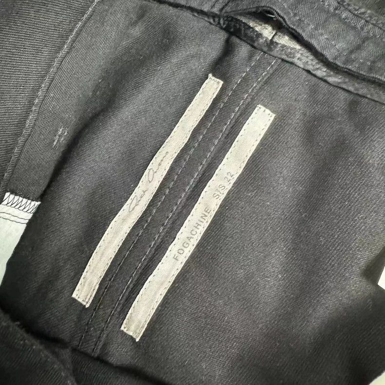 Rick Owens Rick Owens Black Banana Denim Pants-2506 Size US 31 - 4 Thumbnail