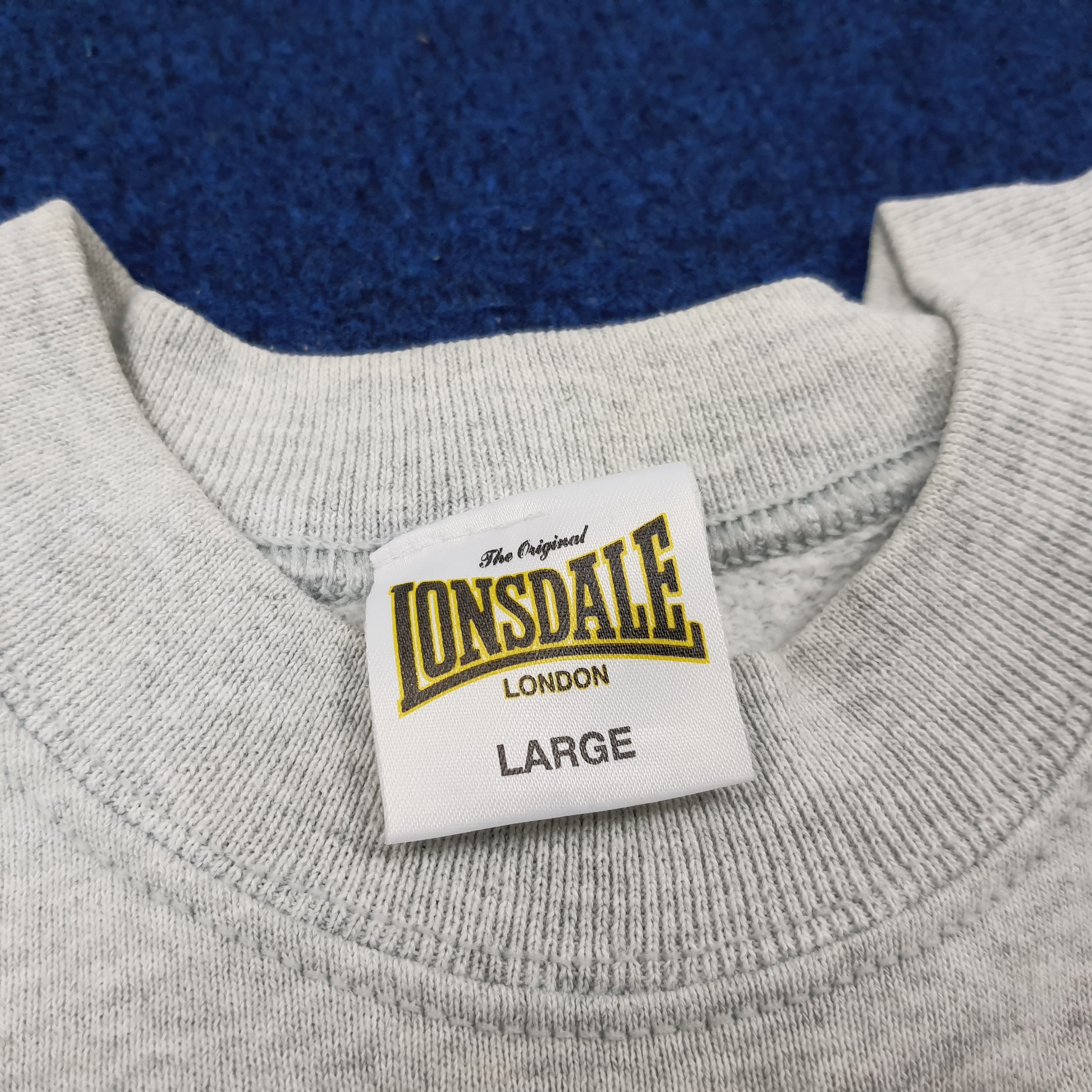 Lonsdale Vintage Lonsdale London MMA Sportswear Sweatshirt C241N3 Size US L / EU 52-54 / 3 - 4 Thumbnail