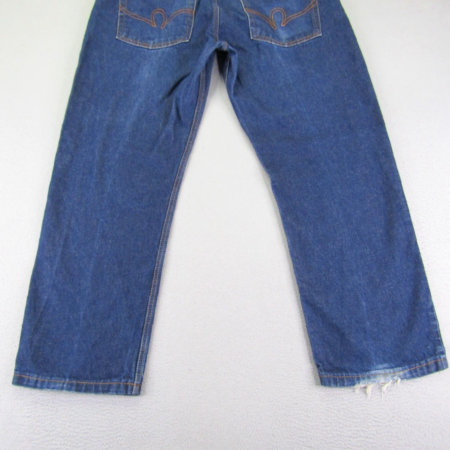 Rocawear VINTAGE Rocawear Jeans Mens 36x30 Blue Denim Straight Leg Dark Wash Y2K Pants Jeans Size US 35 - 6 Thumbnail