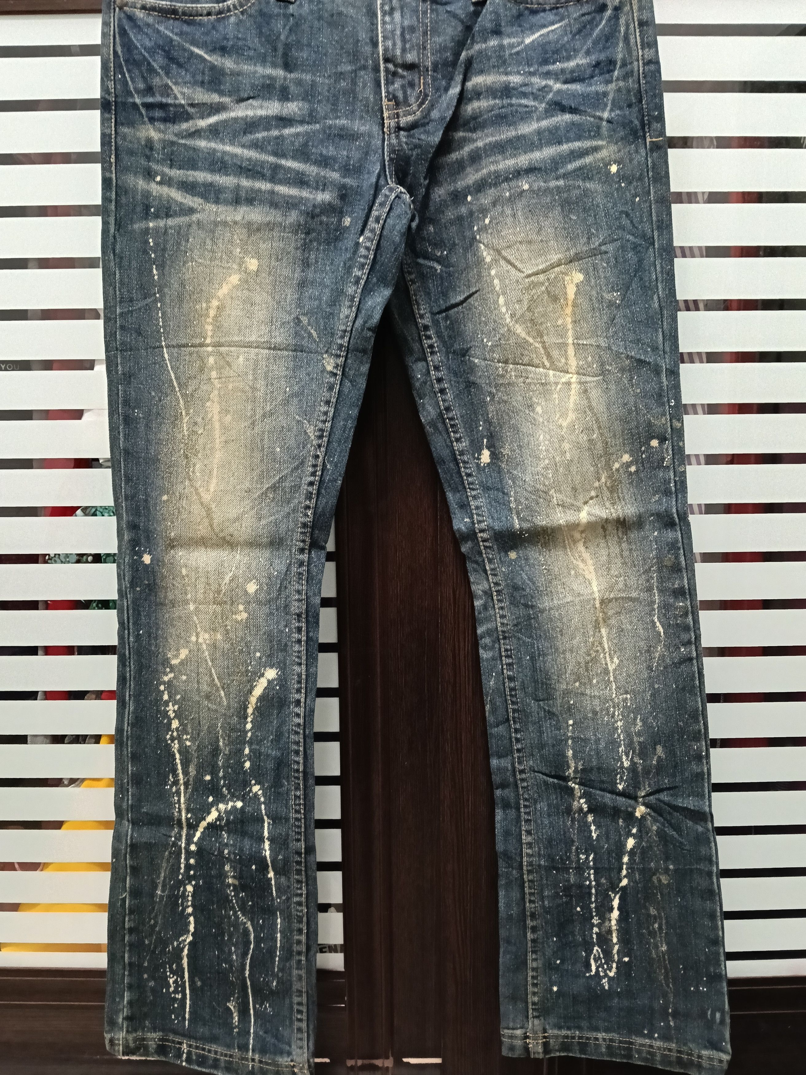 Japanese Brand 💥Flared Bootcut Wild Party Japanese Denim💥 Size US 31 - 3 Thumbnail