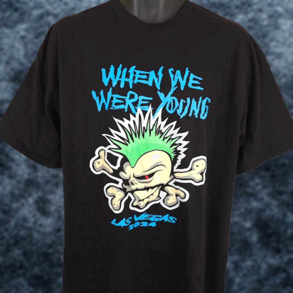 Vintage VINTAGE When We Were Young Festival T Shirt Mens XL Black 2024 Las Vegas Music Size US XL / EU 56 / 4 - 1 Thumbnail