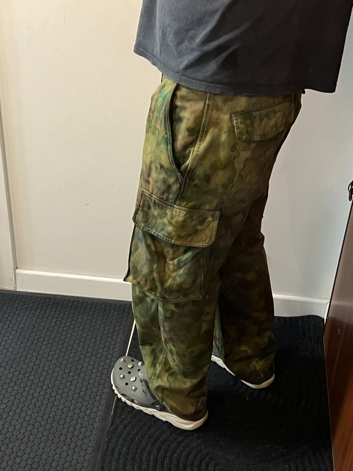 Polo Ralph Lauren ralph lauren tie dye cargo camo multipocket army pants Size US 33 - 16 Thumbnail