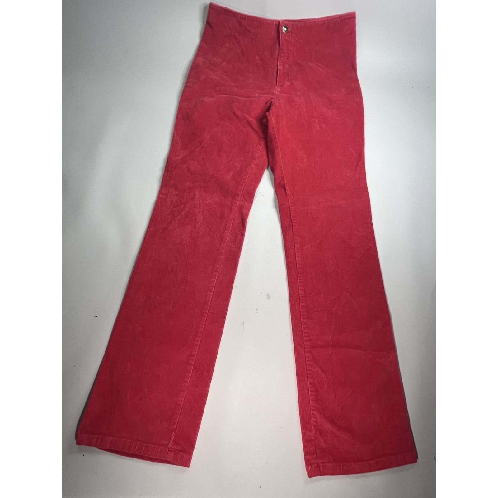 AMI AMI Pant Trousers Red Corduroy Paris Alexandre Mattiussi Hig Size 32" / US 10 / IT 46 - 1 Thumbnail