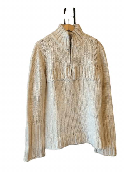 Just Cavalli Roberto Cavalli Pullover Jumper Knit Haf Zip Sweater EX0217 Size US XL / EU 56 / 4 - 1 Thumbnail