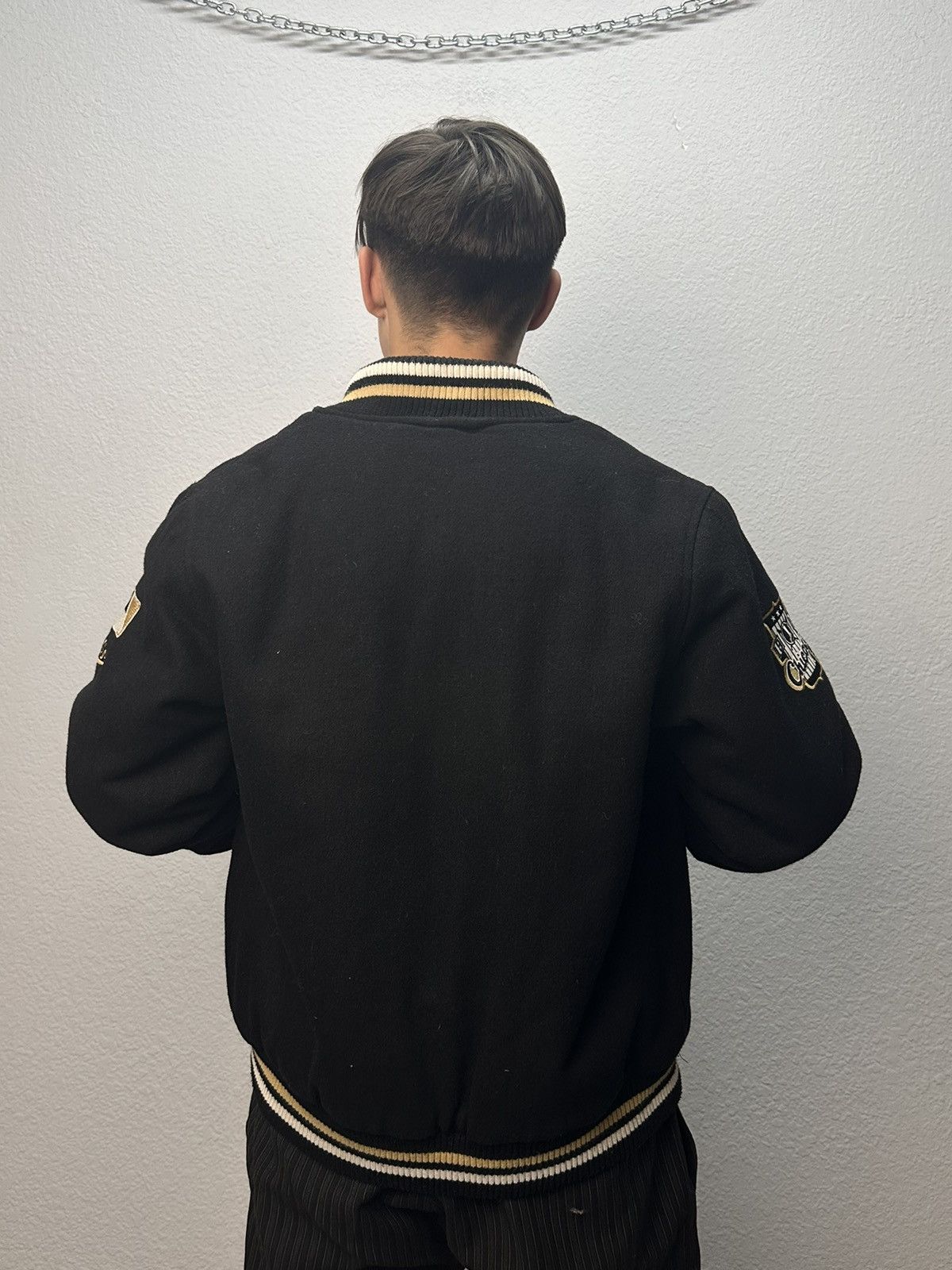 MLB Whitesox Cooperstown Majestic Varsity Bomber MLB Wool Jacket Size US S / EU 44-46 / 1 - 17 Thumbnail