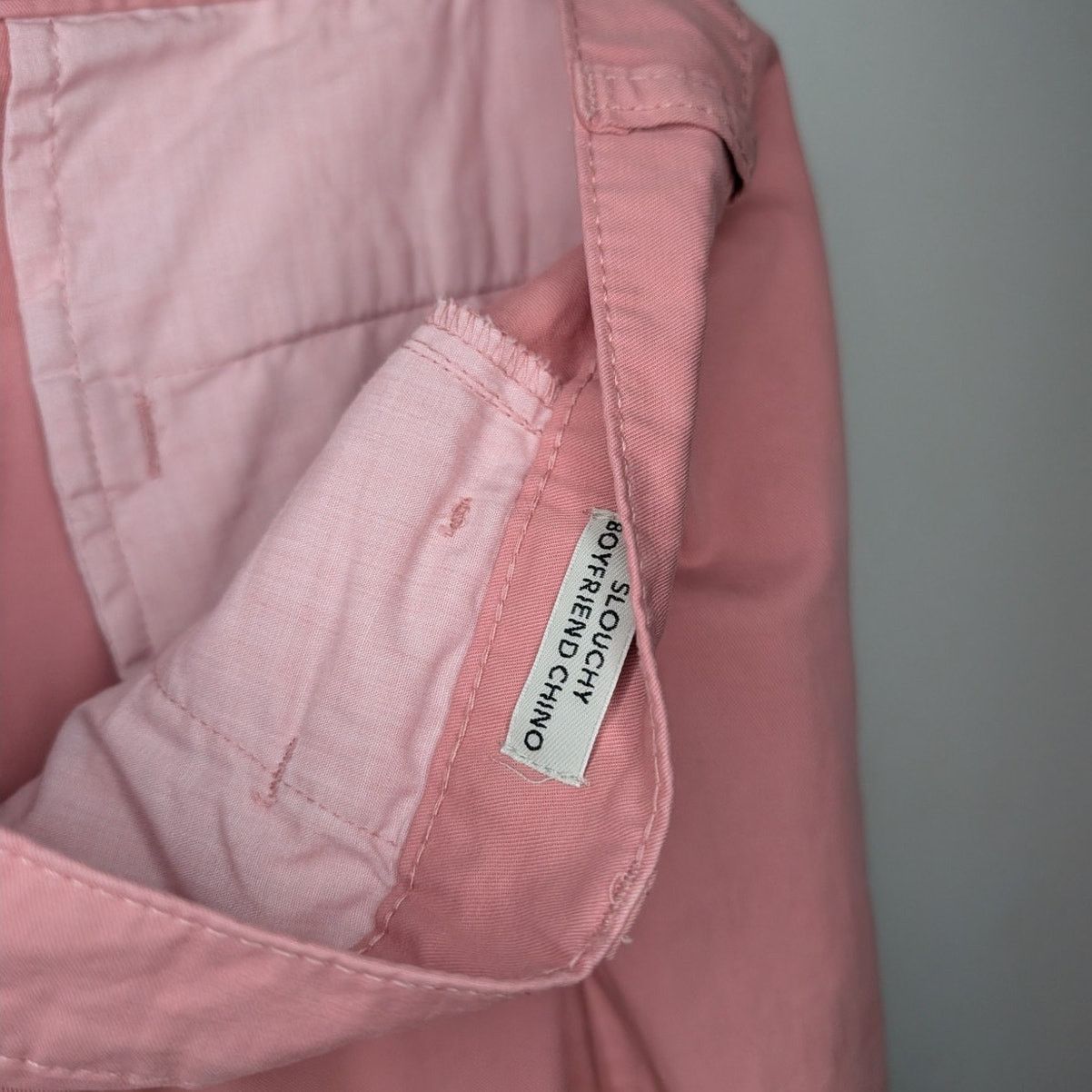 J.Crew J.Crew Slouchy Boyfriend Chino Pants Rosy Pink Size 34" / US 12 / IT 48 - 7 Thumbnail