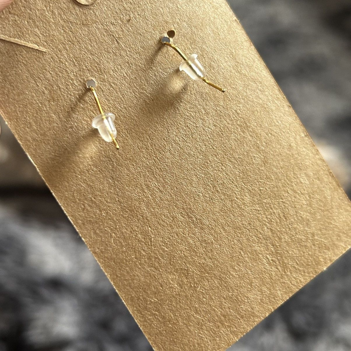 Handmade Handcrafted elegant genuine stone opalite earrings Size ONE SIZE - 3 Thumbnail