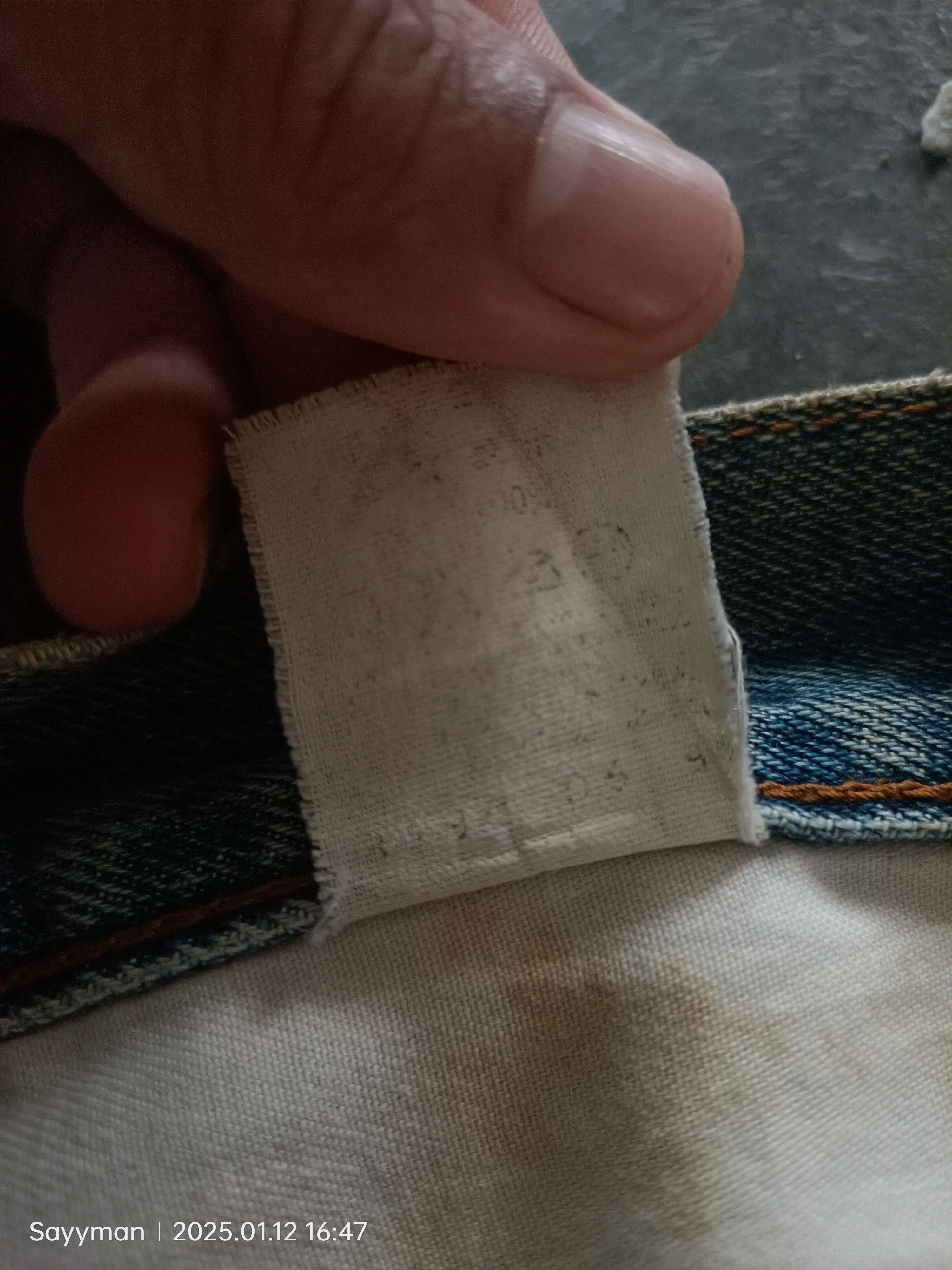Levi's × Levi's Vintage Clothing Levis 502 Big E Selvedge Button J22 Denim Jeans Size US 32 / EU 48 - 19 Thumbnail