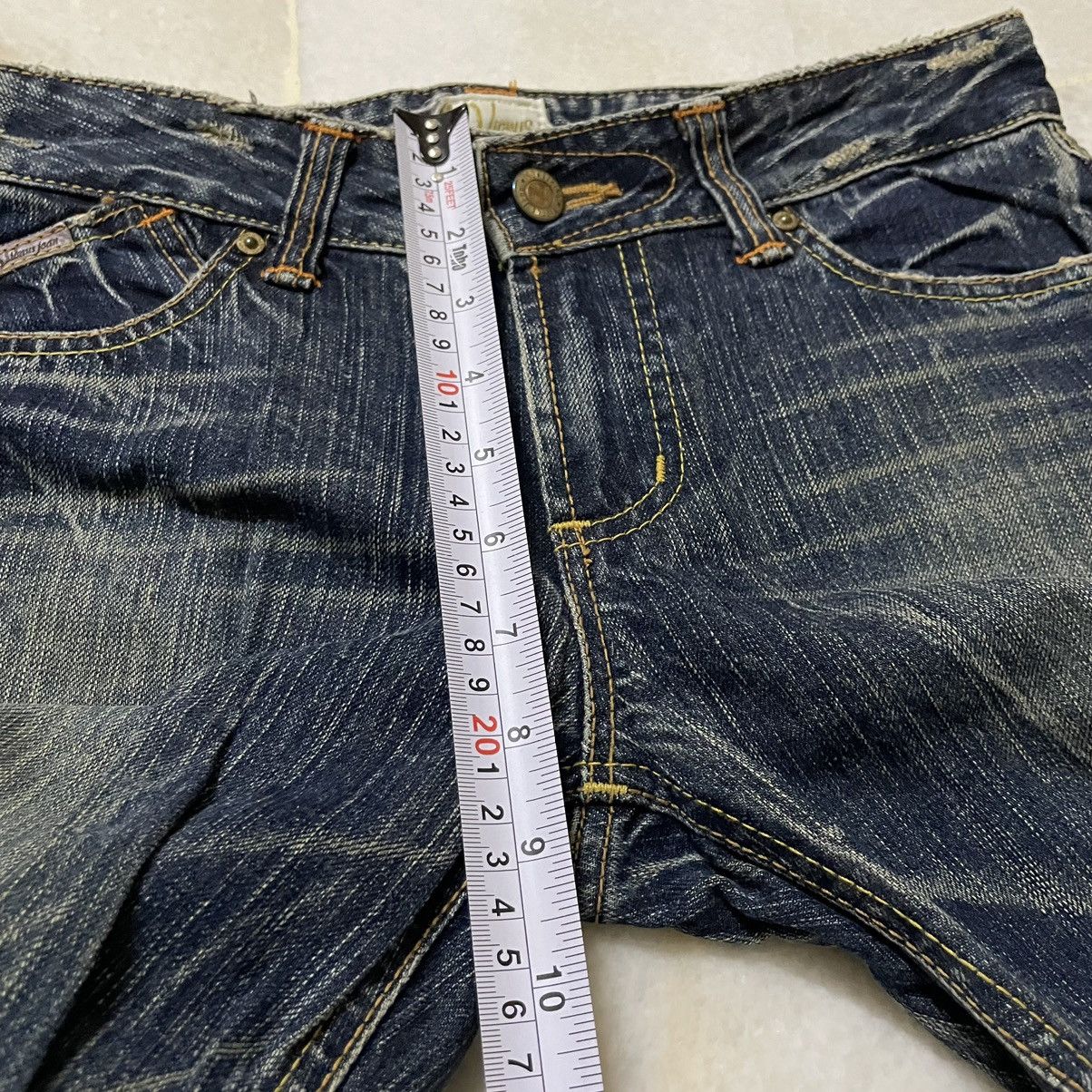 Le Grande Bleu (L.G.B.) ORIGINAL VINTAGE VEAGUS EDWIN FLARED JAPAN DENIM (28×39) Size US 28 / EU 44 - 15 Thumbnail