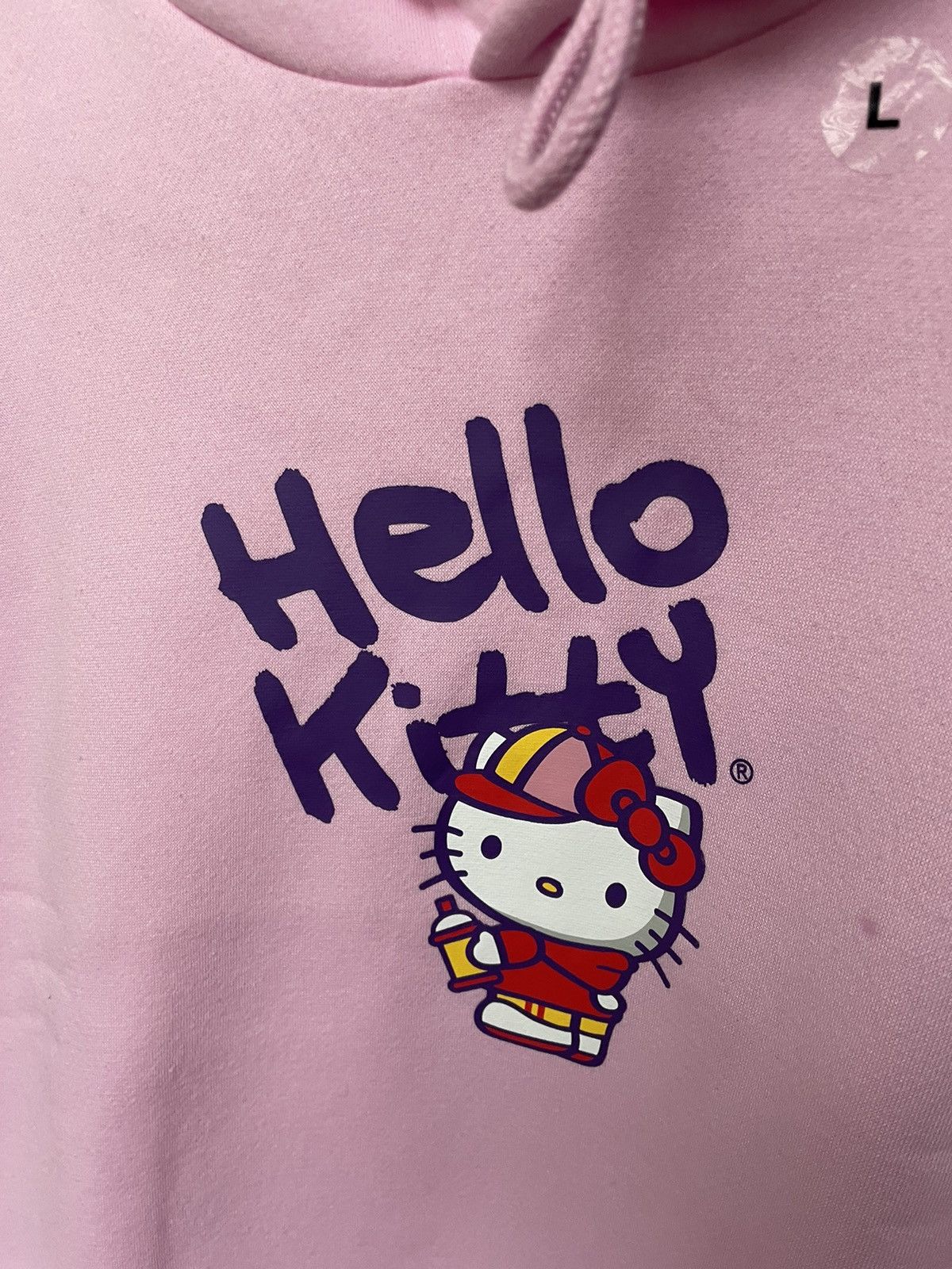 Other NWT Hello Kitty Skateboarding Pink Fleece Hoodie Unisex L Size US L / EU 52-54 / 3 - 4 Thumbnail