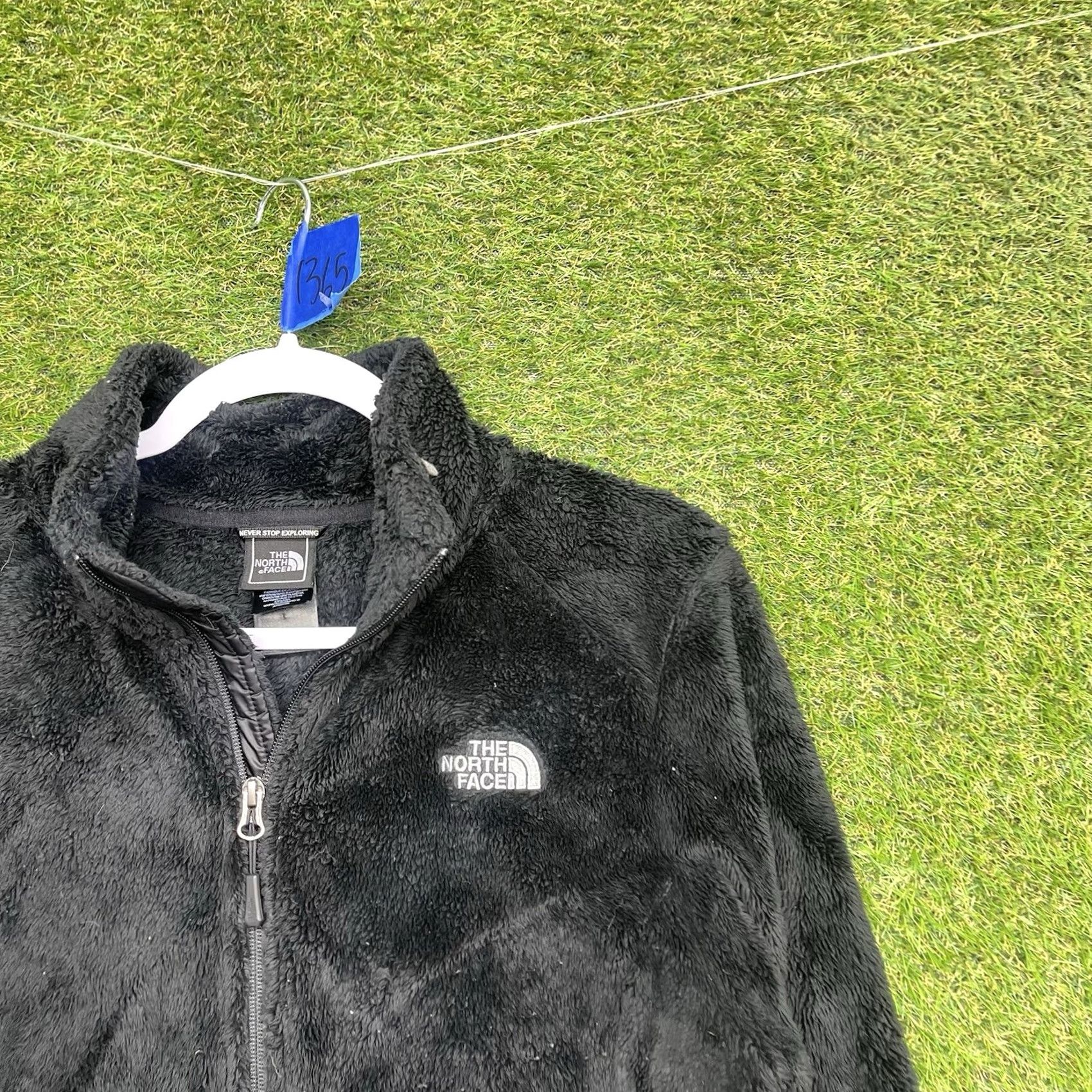 The North Face The North Face Jacket Womens Medium Osito Fleece C782 Black Zip Hiking Outdoor Size M / US 6-8 / IT 42-44 - 2 Thumbnail