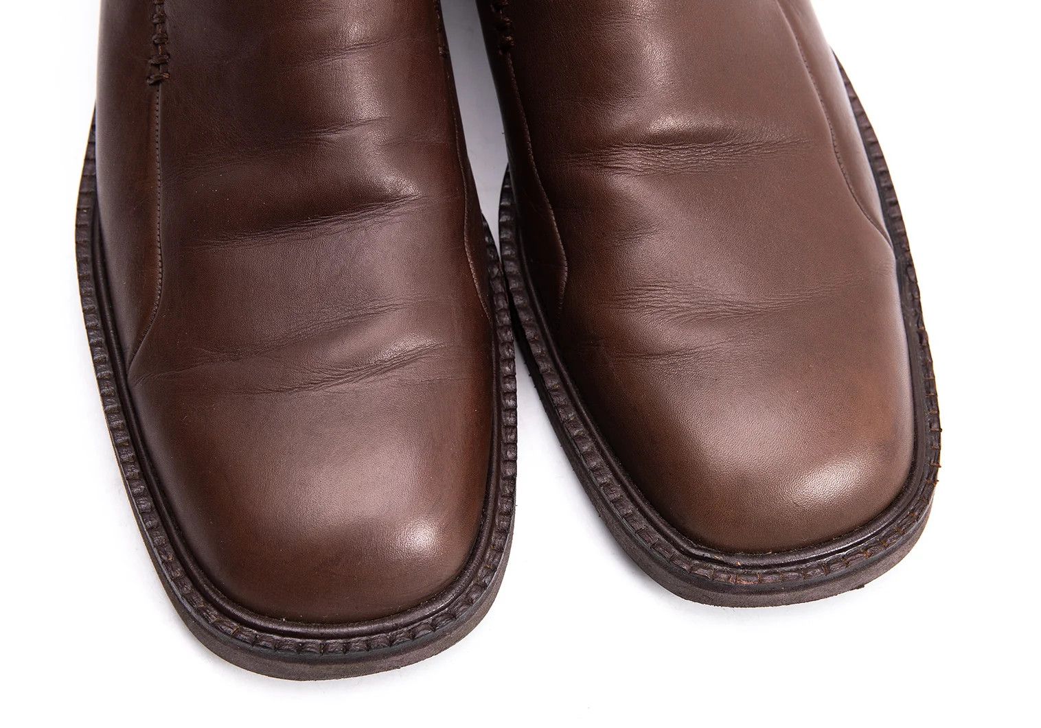 Issey Miyake Leather Slip-On Shoes in Brown Size 25 Size US 7 / EU 40 - 5 Thumbnail