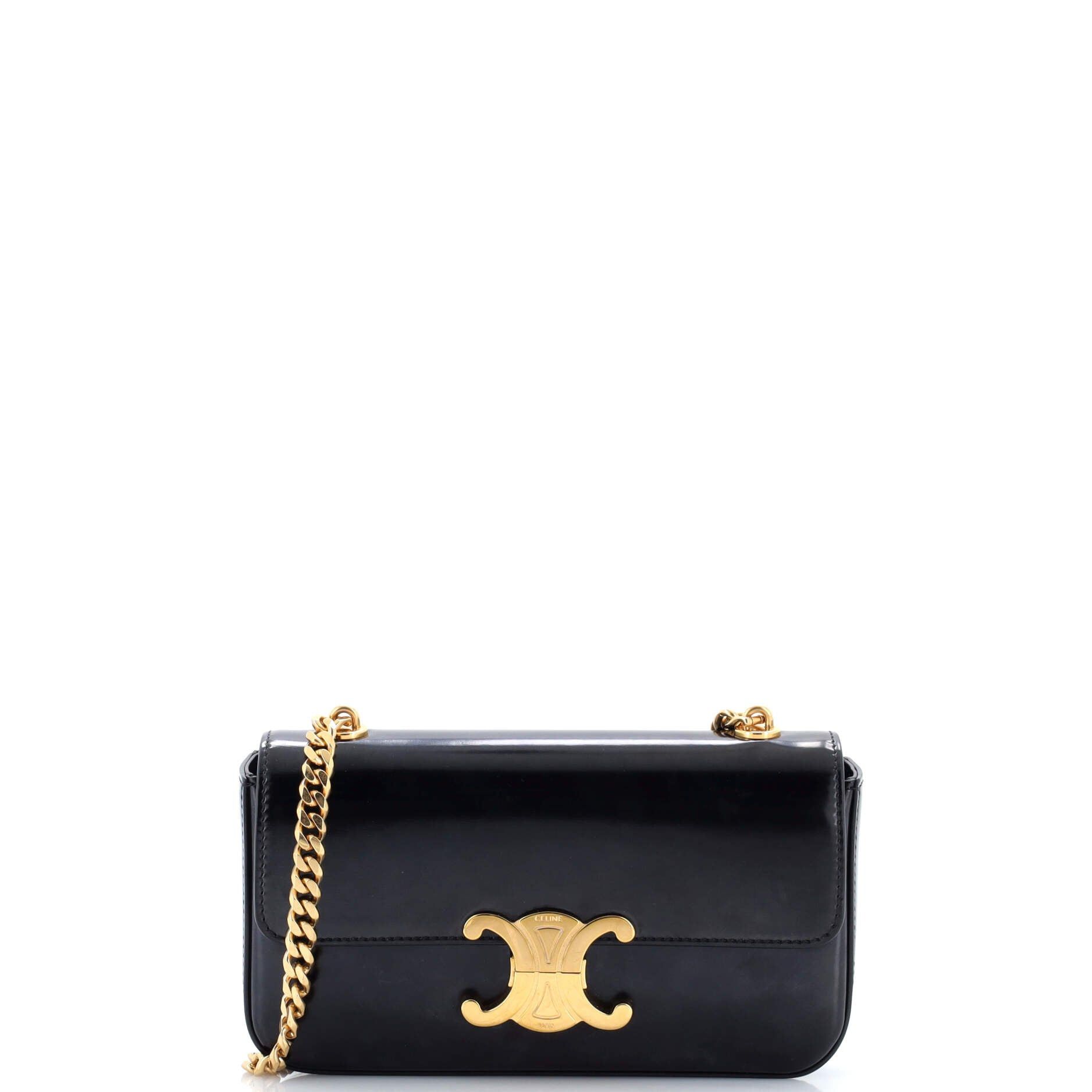 Celine Triomphe Chain Shoulder Bag Size ONE SIZE - 1 Thumbnail