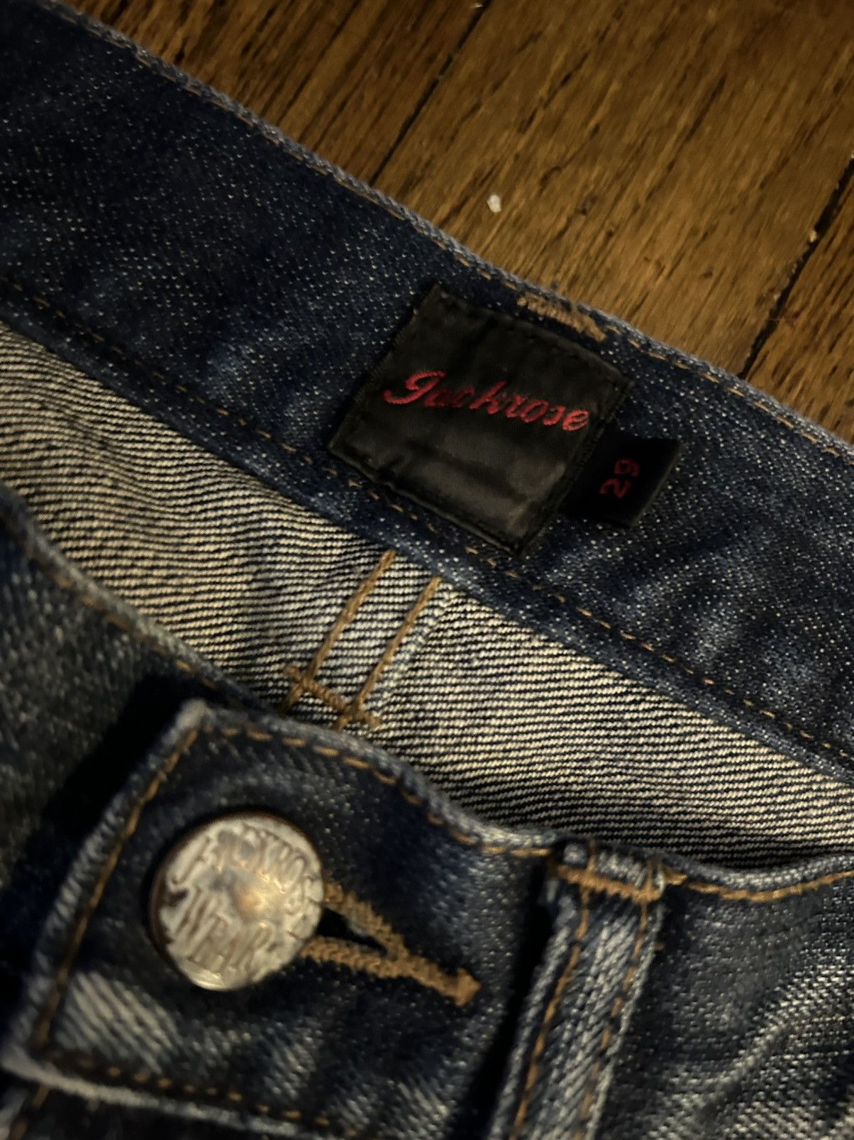 JACKROSE straight distressed jack rose jeans Size US 29 - 3 Thumbnail