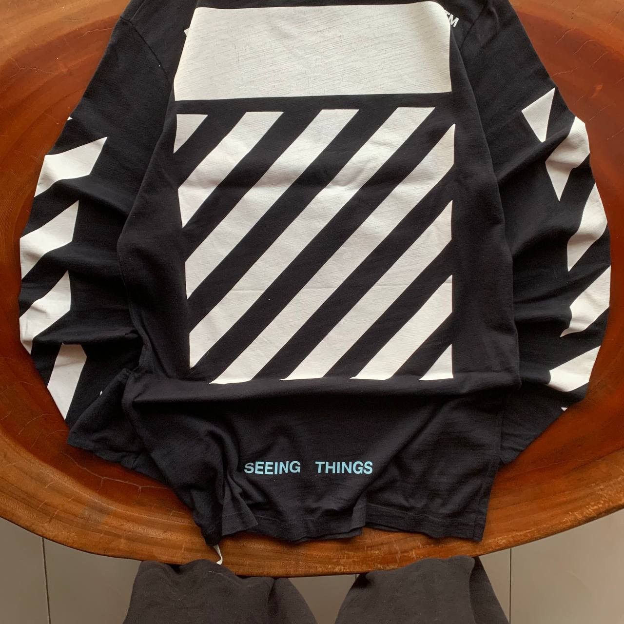 Off-White Off White Seeing Things Caravaggio 2013 Long Sleeve T Shirt Size US S / EU 44-46 / 1 - 6 Thumbnail