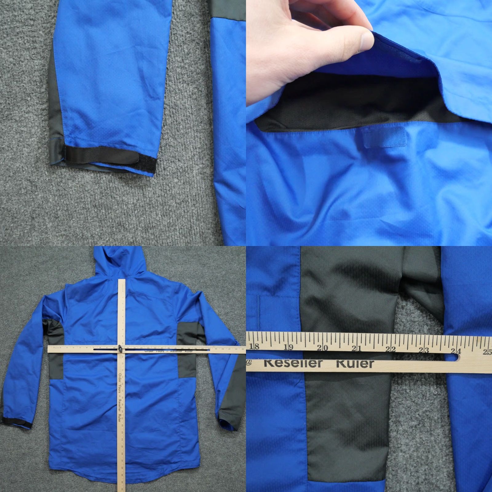 Nike Nike Jacket Adult Medium Blue Windbreaker Hooded Vented Zip Regular Men Size US M / EU 48-50 / 2 - 8 Thumbnail