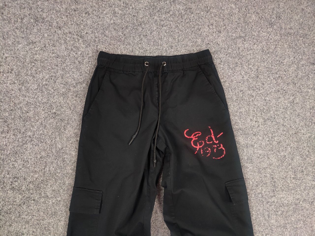 Ed Hardy Ed Hardy Vintage Y2K Style Dragon Embroidered Cargo Pants Size US 30 / EU 46 - 8 Thumbnail