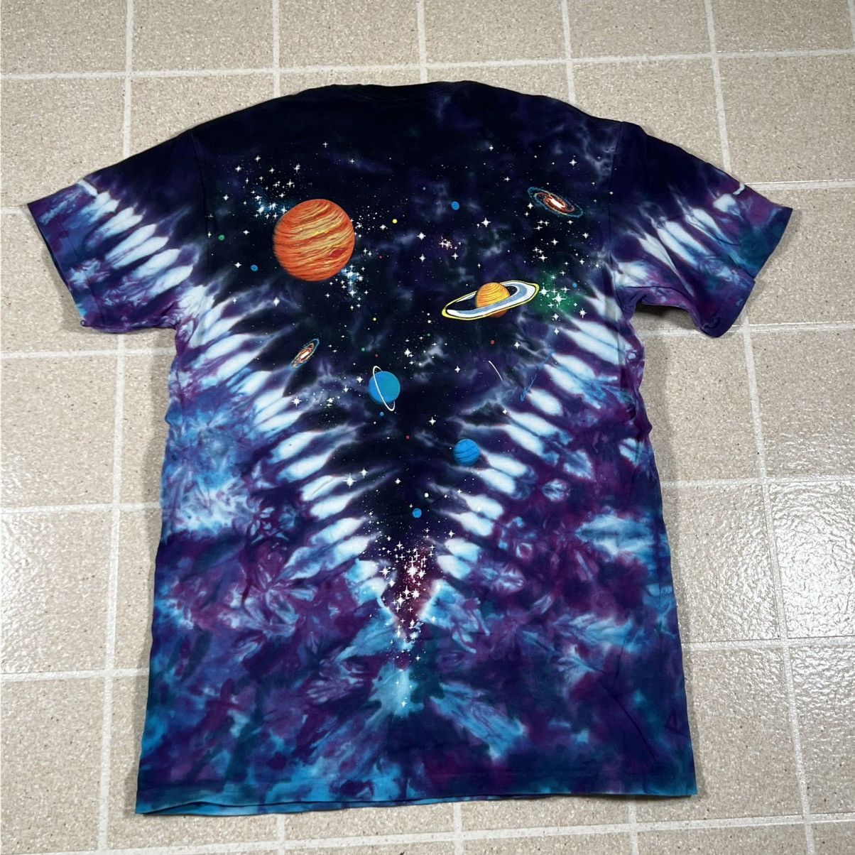 Liquid Blue Vintage Liquid Blue Aop Galaxy Earth Space Tie Dye Size US M / EU 48-50 / 2 - 4 Thumbnail