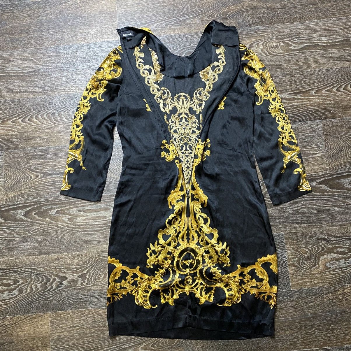 Just Cavalli Roberto Just Cavalli Silk Dress Size 44 Rare Size M / US 6-8 / IT 42-44 - 5 Thumbnail
