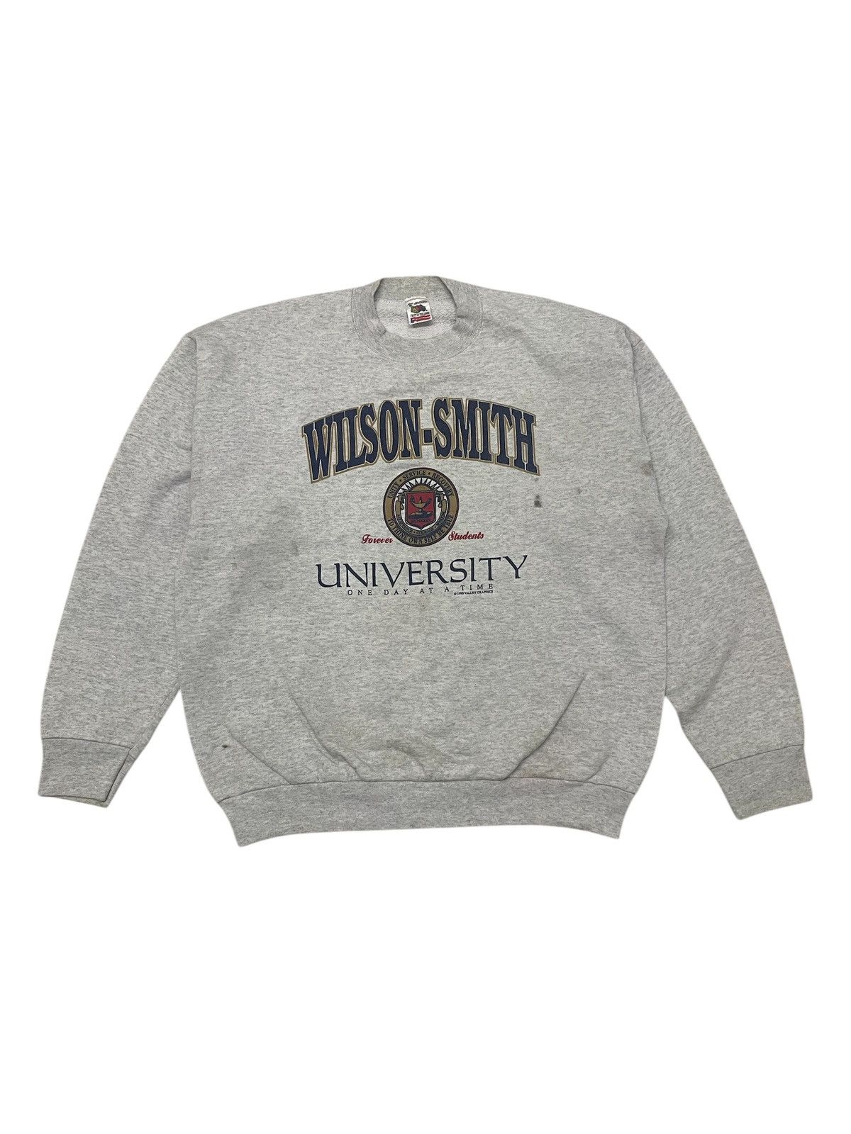 Vintage Vintage Universty Wilson Smith Sweatshirt Size US XL / EU 56 / 4 - 1 Thumbnail