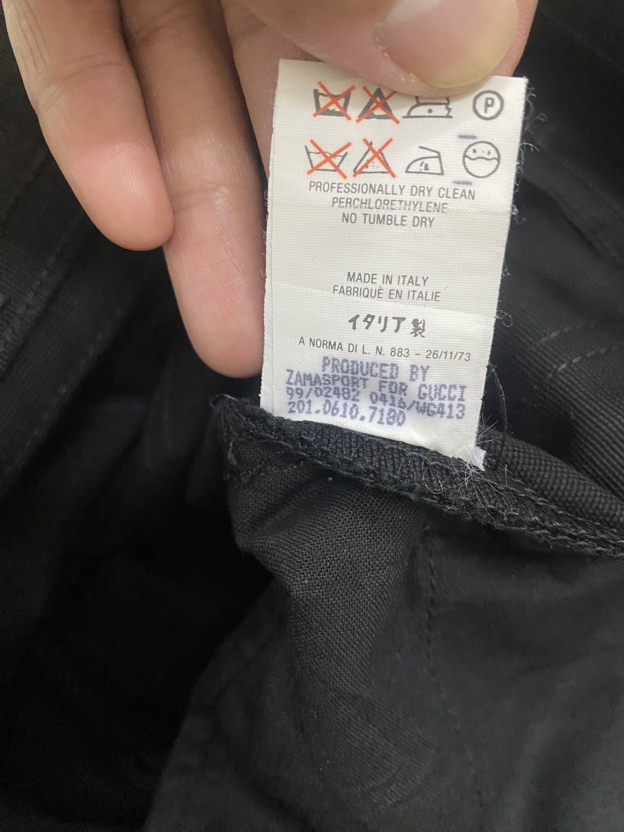 Gucci Gucci Tom Ford era Black Slack Jeans Size US 30 / EU 46 - 11 Thumbnail