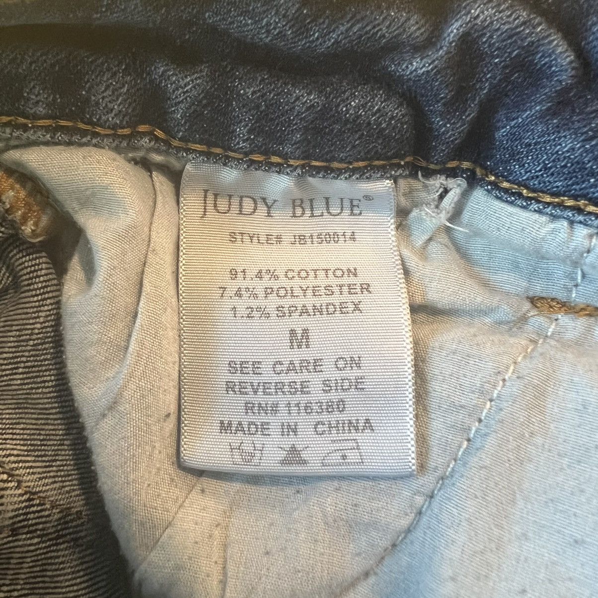 Judy Blue Judy Blue Camo Patch Distressed Shorts Wash High Rise Size M Size 30" / US 8 / IT 44 - 5 Thumbnail