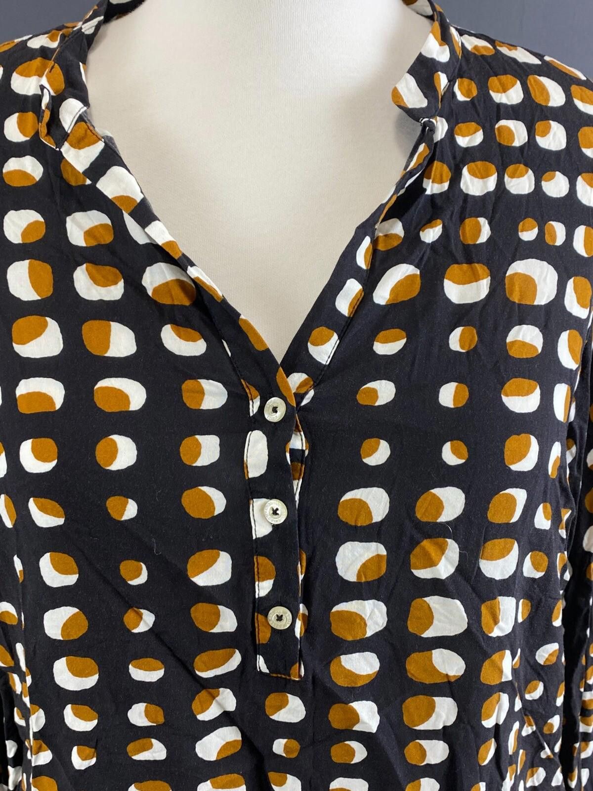 Designer Emily Van Den Bergh Multicolor Blouse Shirt Size 40 / M Size M / US 6-8 / IT 42-44 - 4 Thumbnail