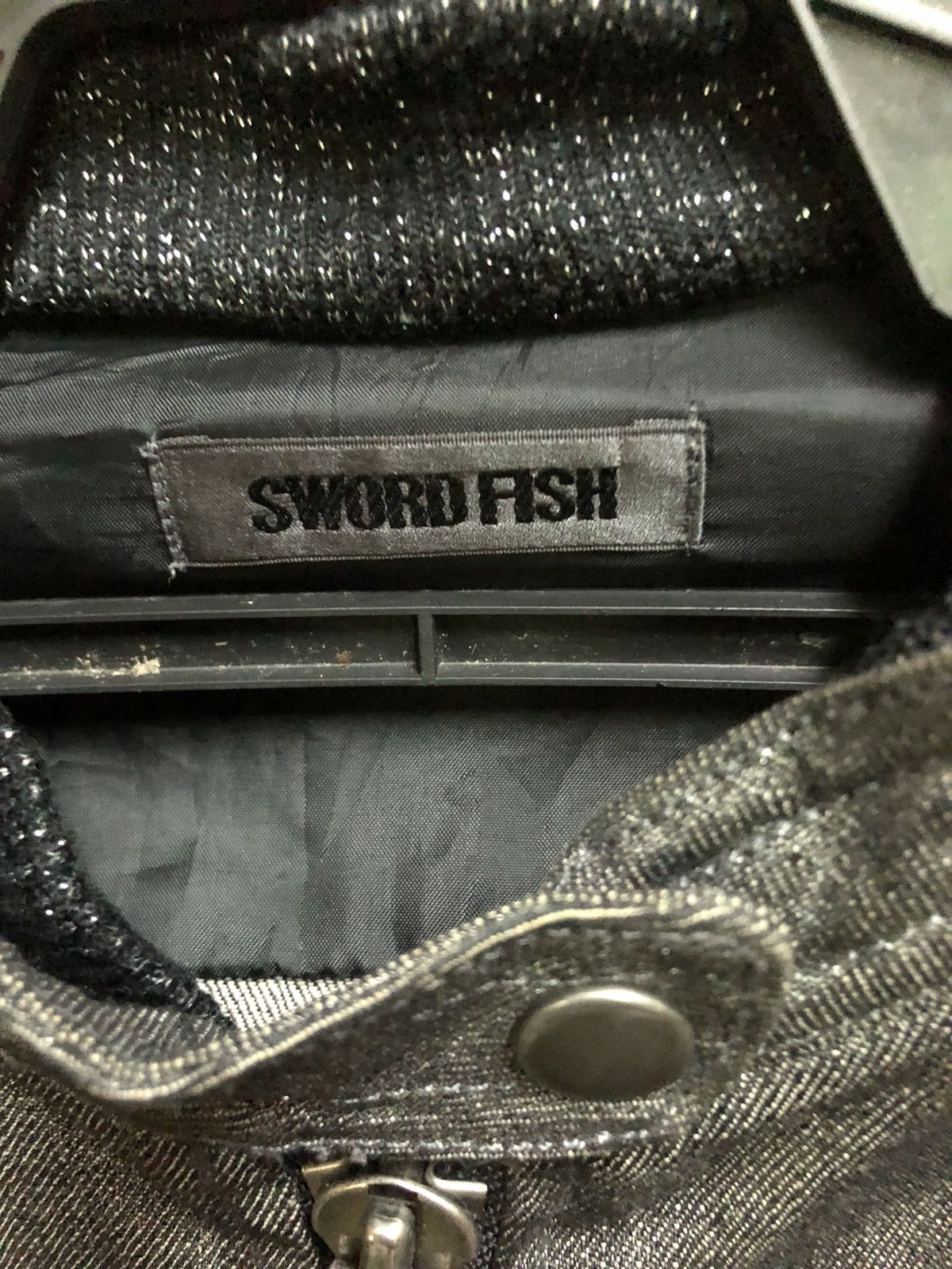 Japanese Brand Swordfish Metallic Biker Punk Cropped Jacket Size S / US 4 / IT 40 - 3 Thumbnail