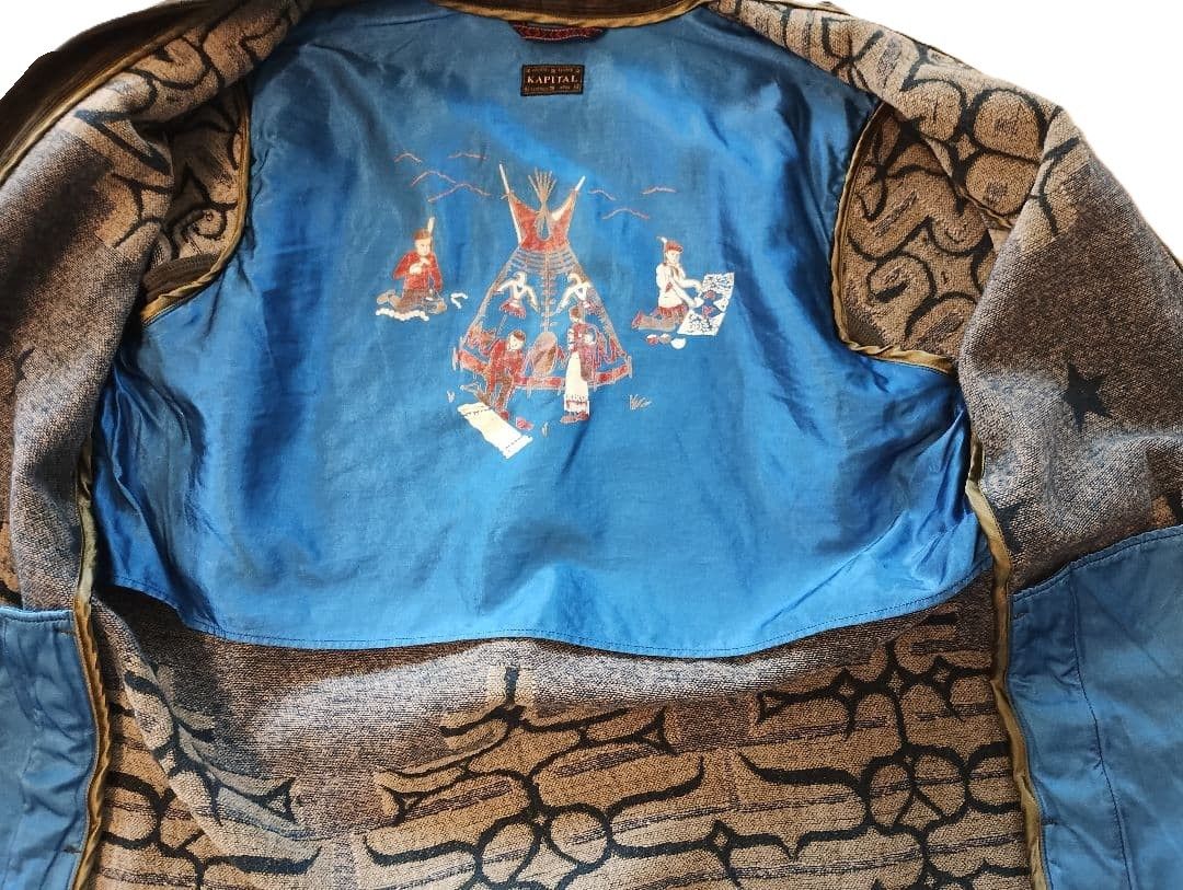 Kapital Kountry Kapital Kountry Ainu Betsy Ross Sha-Ka Jacket Size US L / EU 52-54 / 3 - 6 Thumbnail