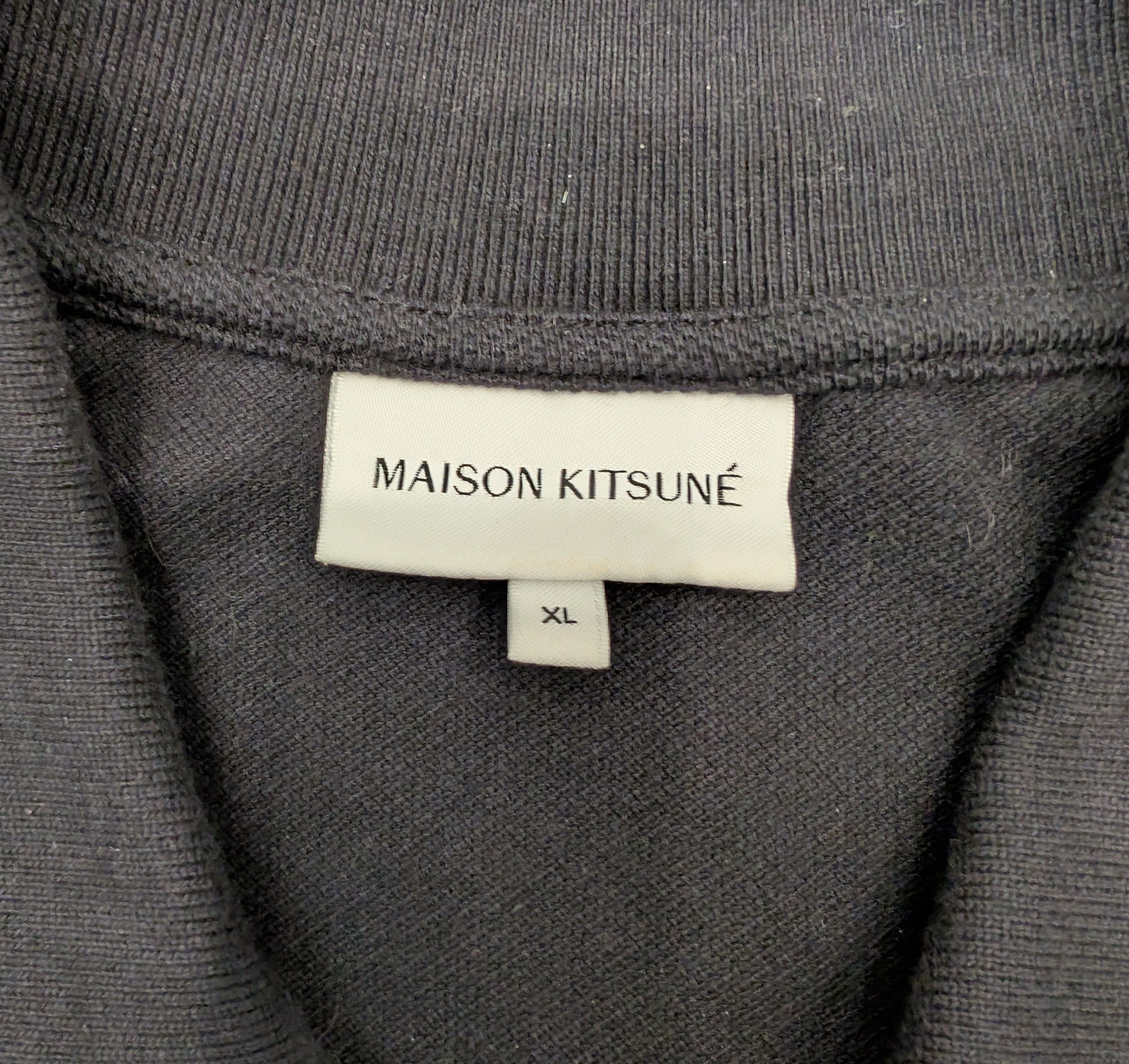 Maison Kitsune Maison Kitsune Fox Head Patch Comfort Polo Made in Portugal Size US XL / EU 56 / 4 - 3 Thumbnail