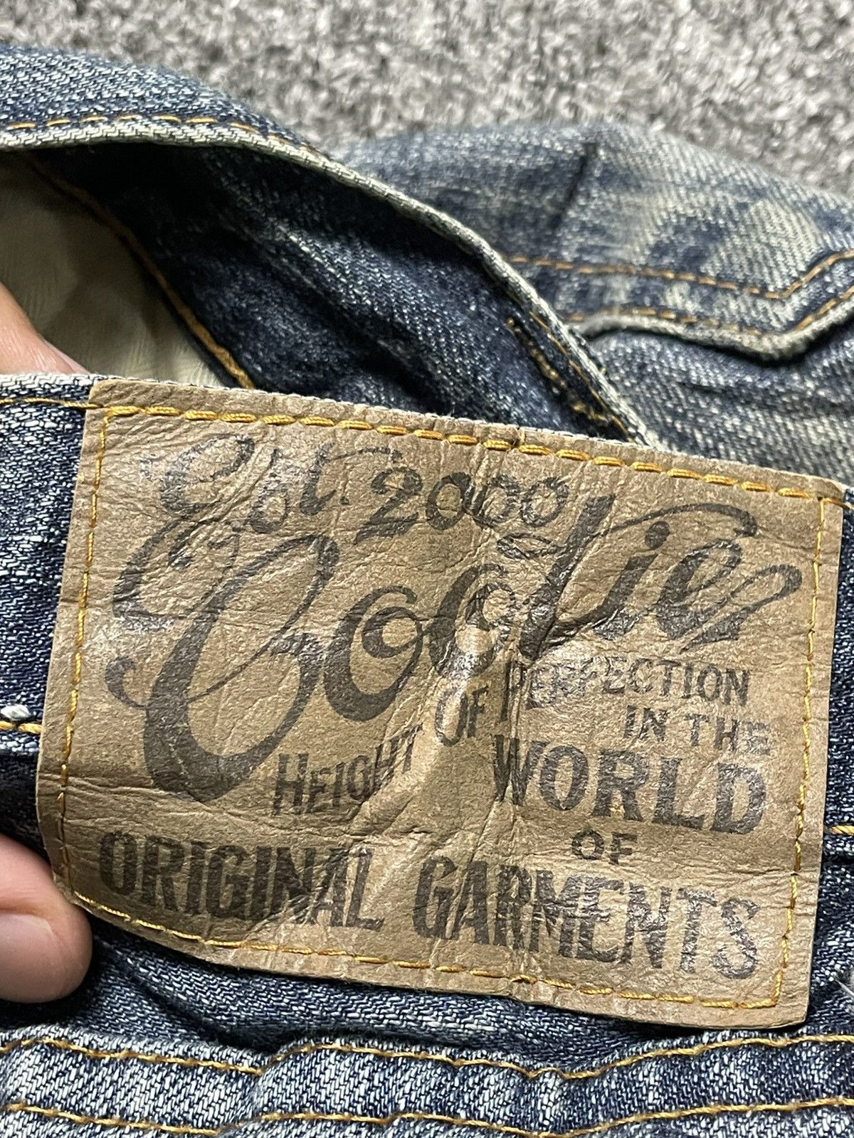 Japanese Brand × Vintage Cootie Production 00’s Distressed Denim Jeans (106) Size US 31 - 8 Thumbnail