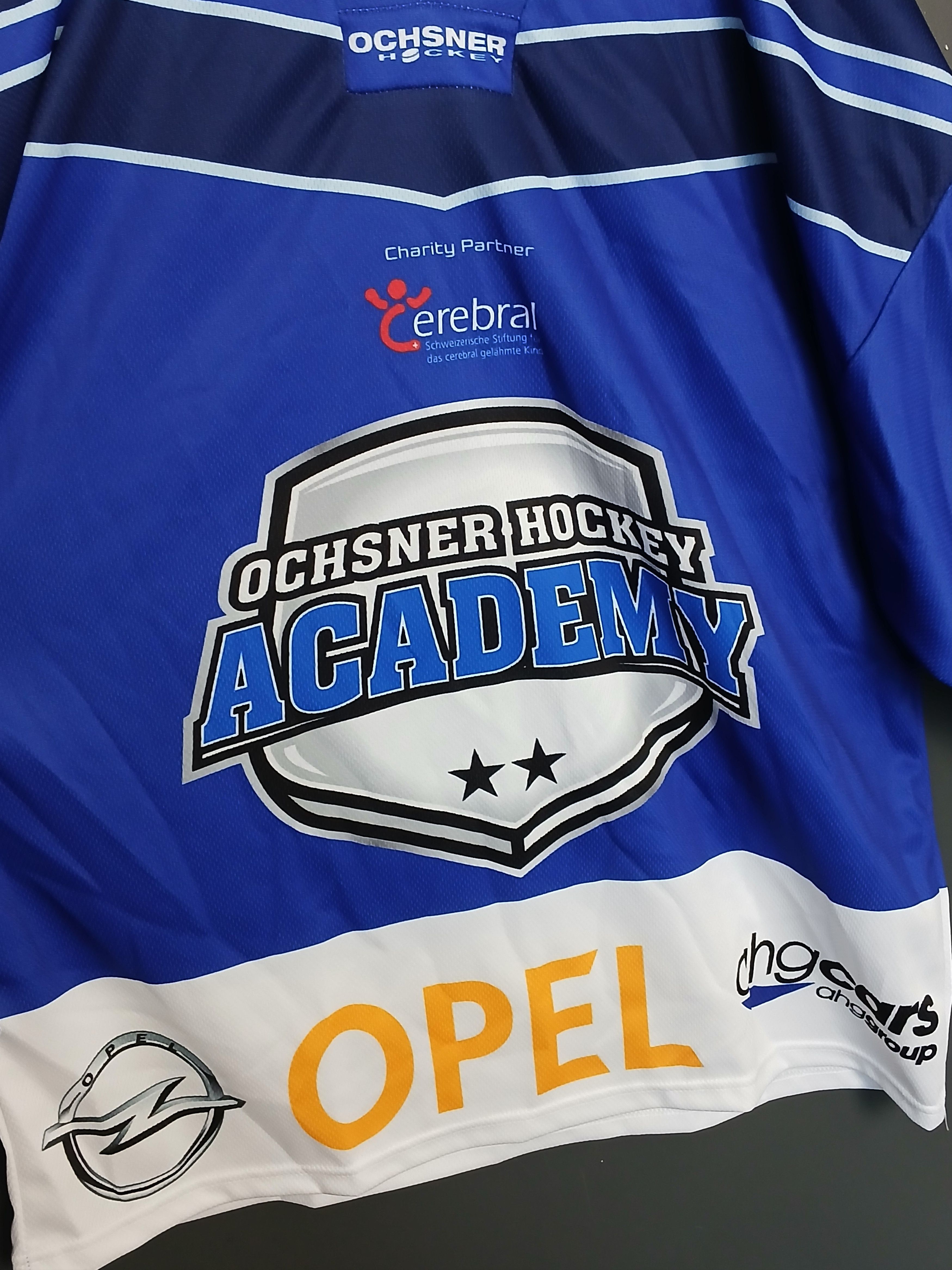 NHL Switzerland Ochsner Hockey Academy Jersey Size US L / EU 52-54 / 3 - 3 Thumbnail
