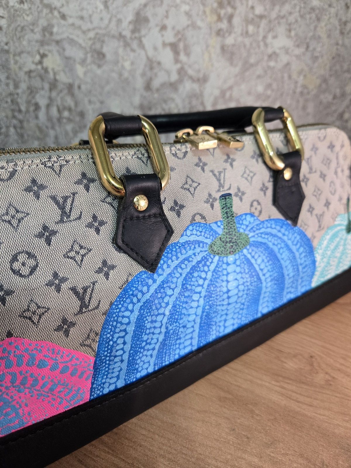 Louis Vuitton Louis Vuitton 2001 monogram mini Lin horizontal Alma Size ONE SIZE - 7 Thumbnail